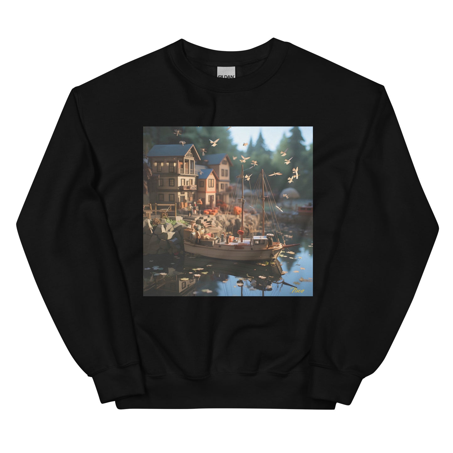 On The Docks By The Bay Series Print #7 - Unisex Sweatshirt