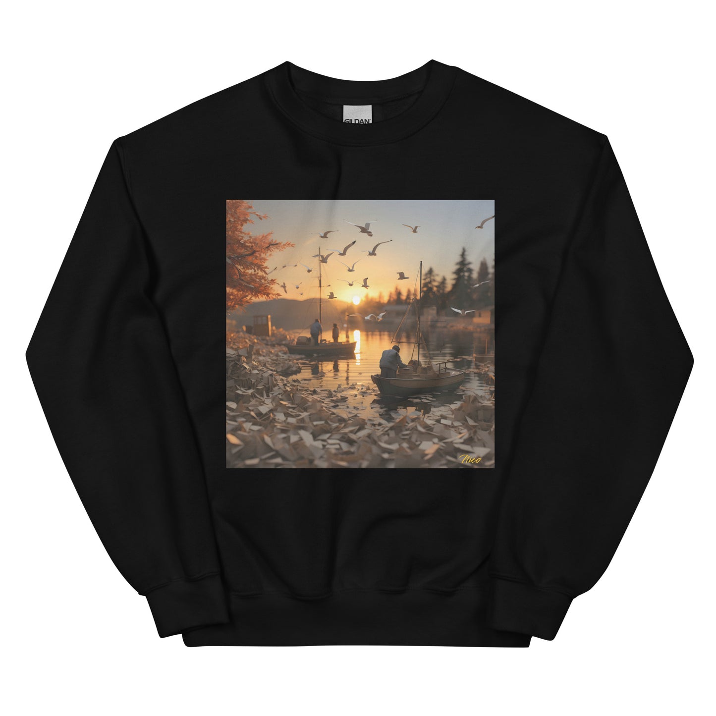 On The Docks By The Bay Series Print #4 - Unisex Sweatshirt