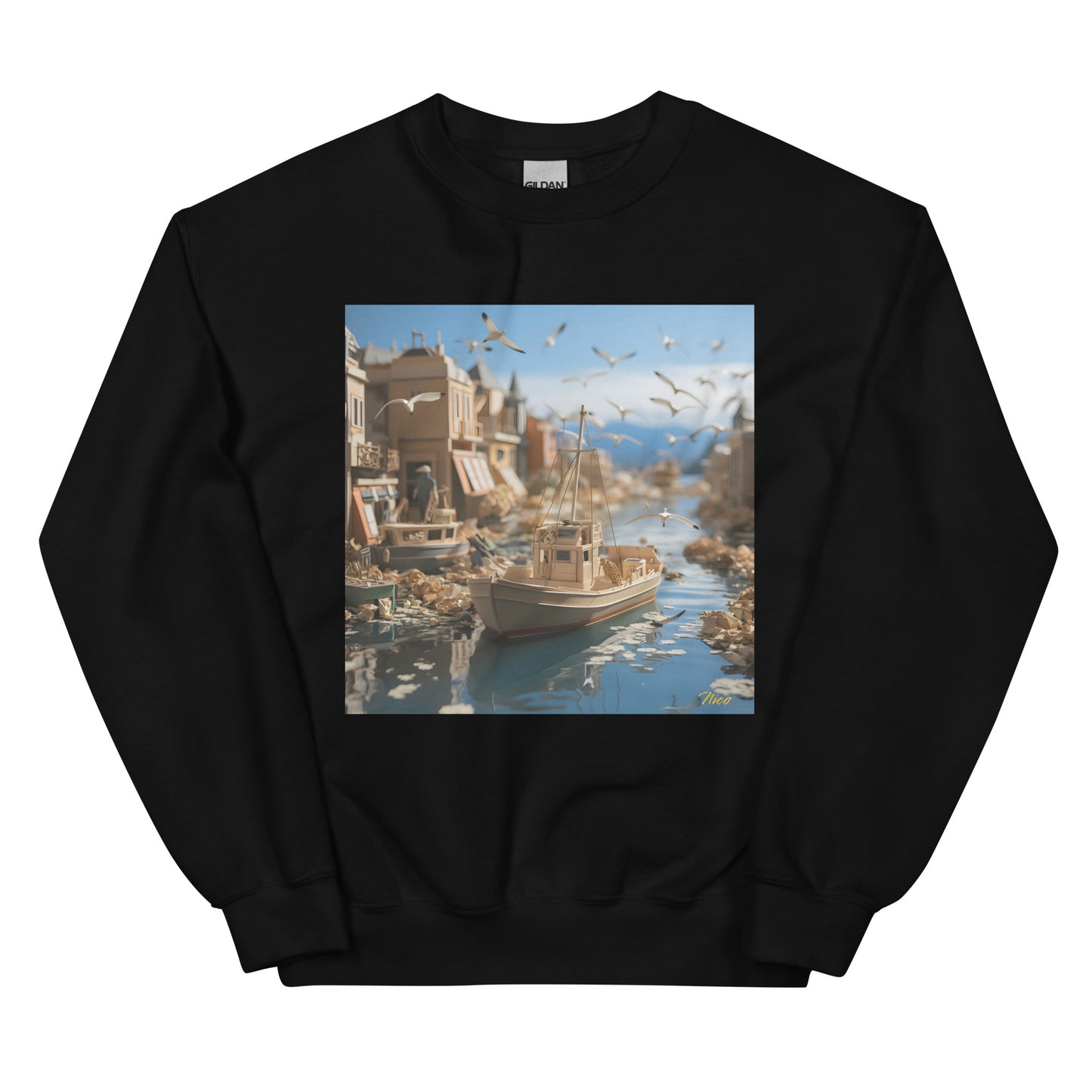 On The Docks By The Bay Series Print #3 - Unisex Sweatshirt