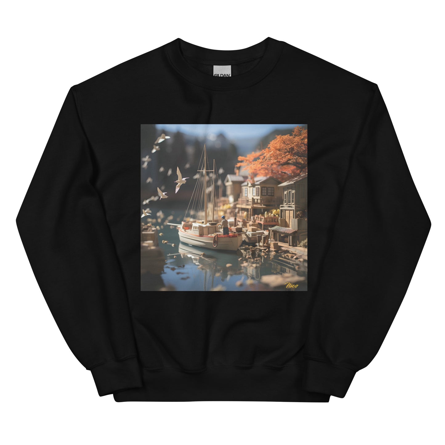 On The Docks By The Bay Series Print #1 - Unisex Sweatshirt