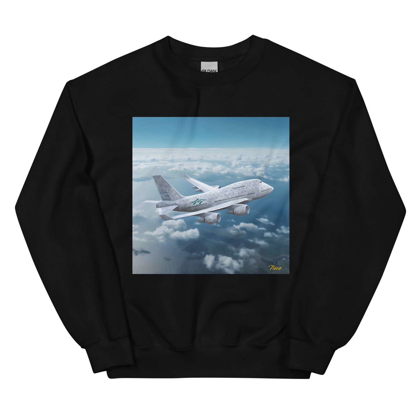 Frequent Flyer Miles Series Print #3 - Unisex Sweatshirt