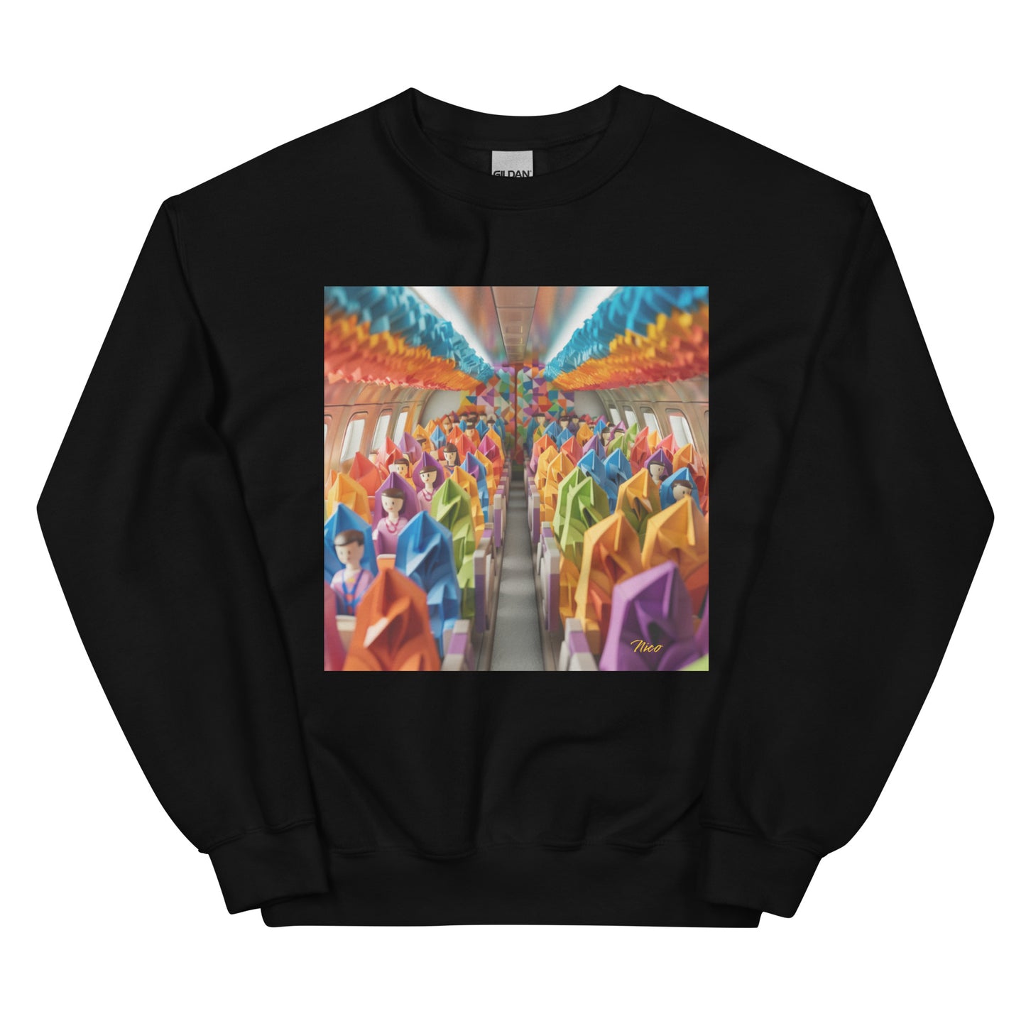 Frequent Flyer Miles Series Print #8 - Unisex Sweatshirt