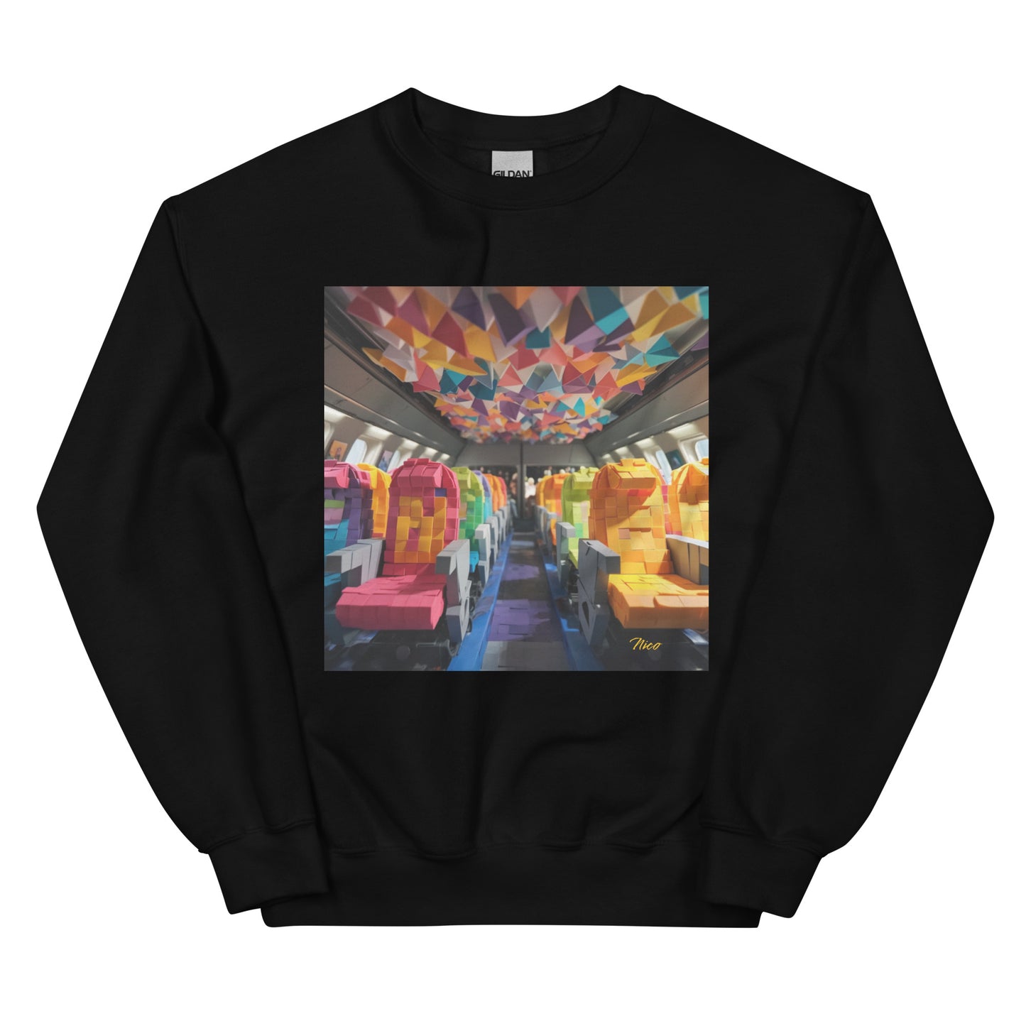 Frequent Flyer Miles Series Print #4 - Unisex Sweatshirt