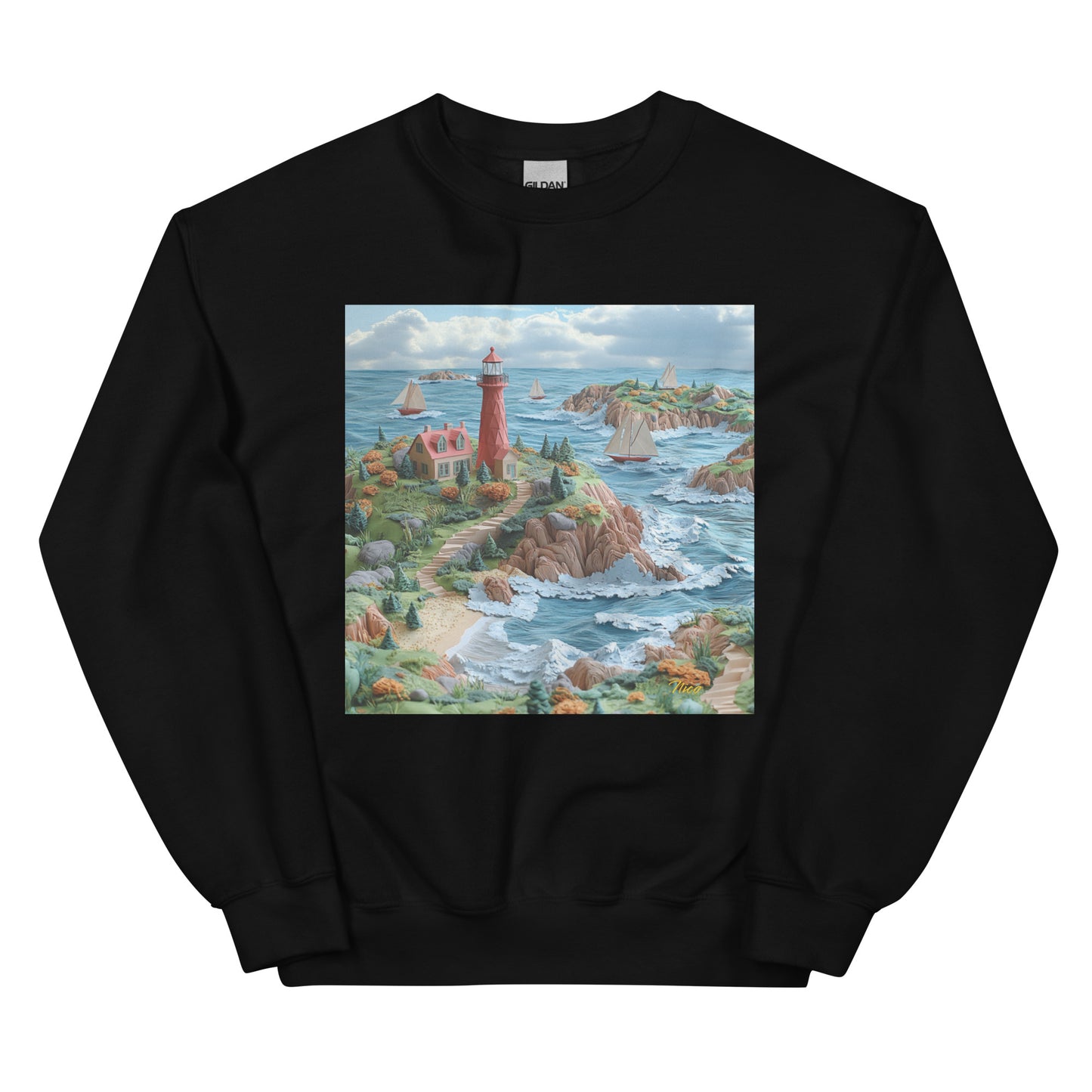 By The Seaside Series Print #6 - Unisex Sweatshirt