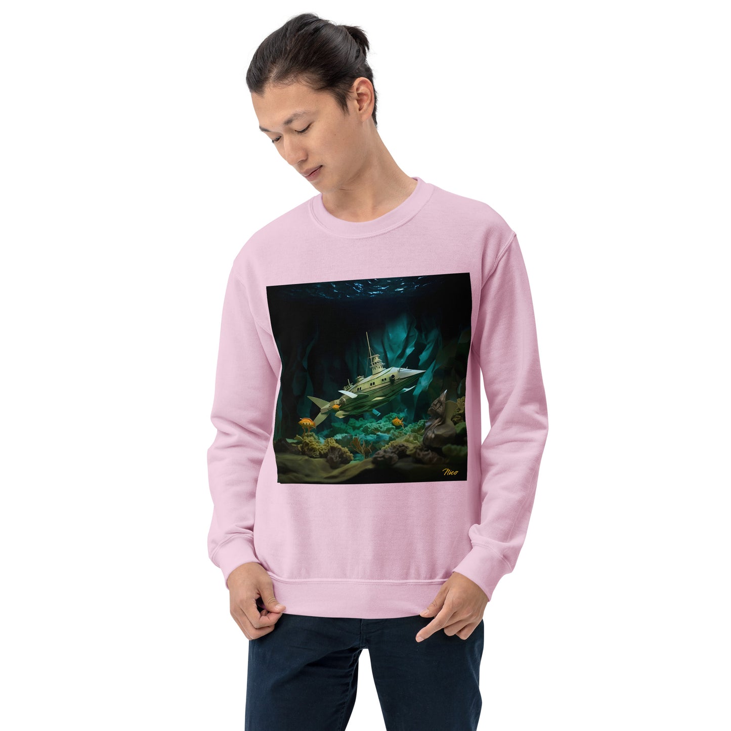 20,000 Leagues Under The Sea Series Print #8 - Unisex Sweatshirt