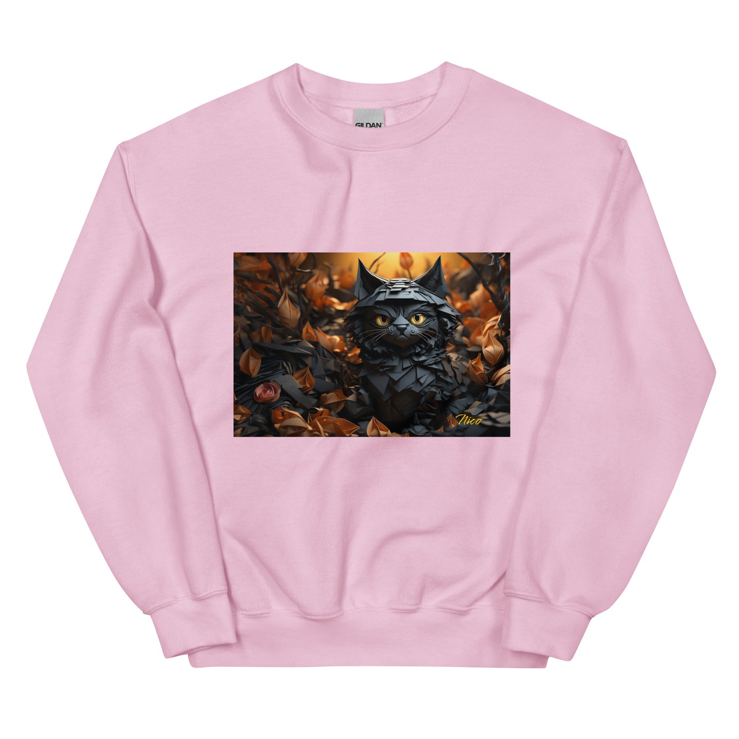 Halloween 2024 Series Print #2 "The Kitty Of Evil" Unisex Sweatshirt