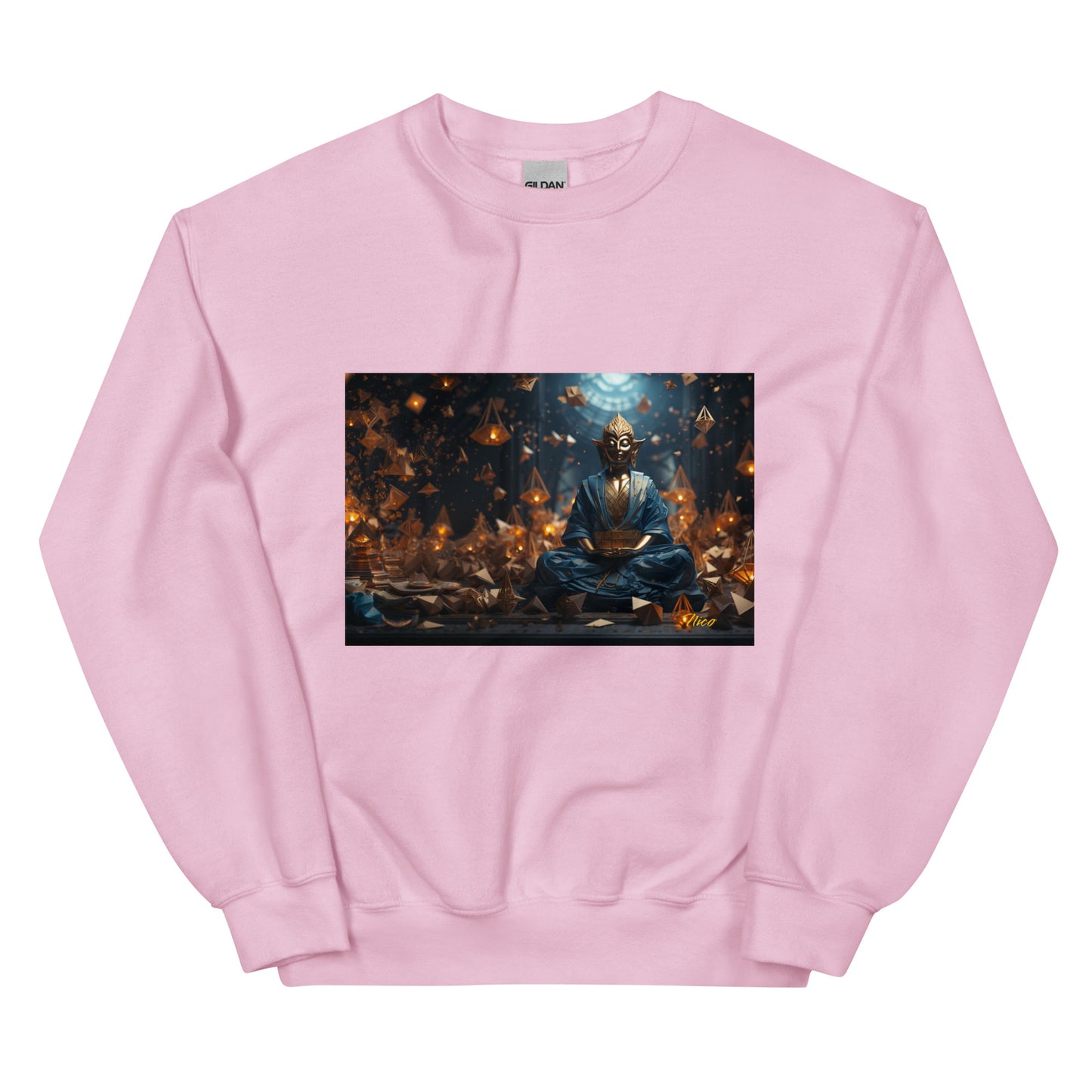 Ascending Buddha Series Print #1 Unisex Sweatshirt