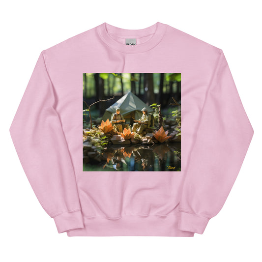 Relaxing By The Brook Series Print #7 - Unisex Sweatshirt