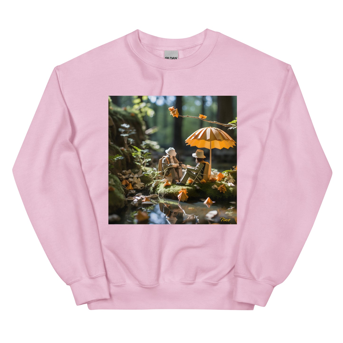 Relaxing By The Brook Series Print #2 - Unisex Sweatshirt