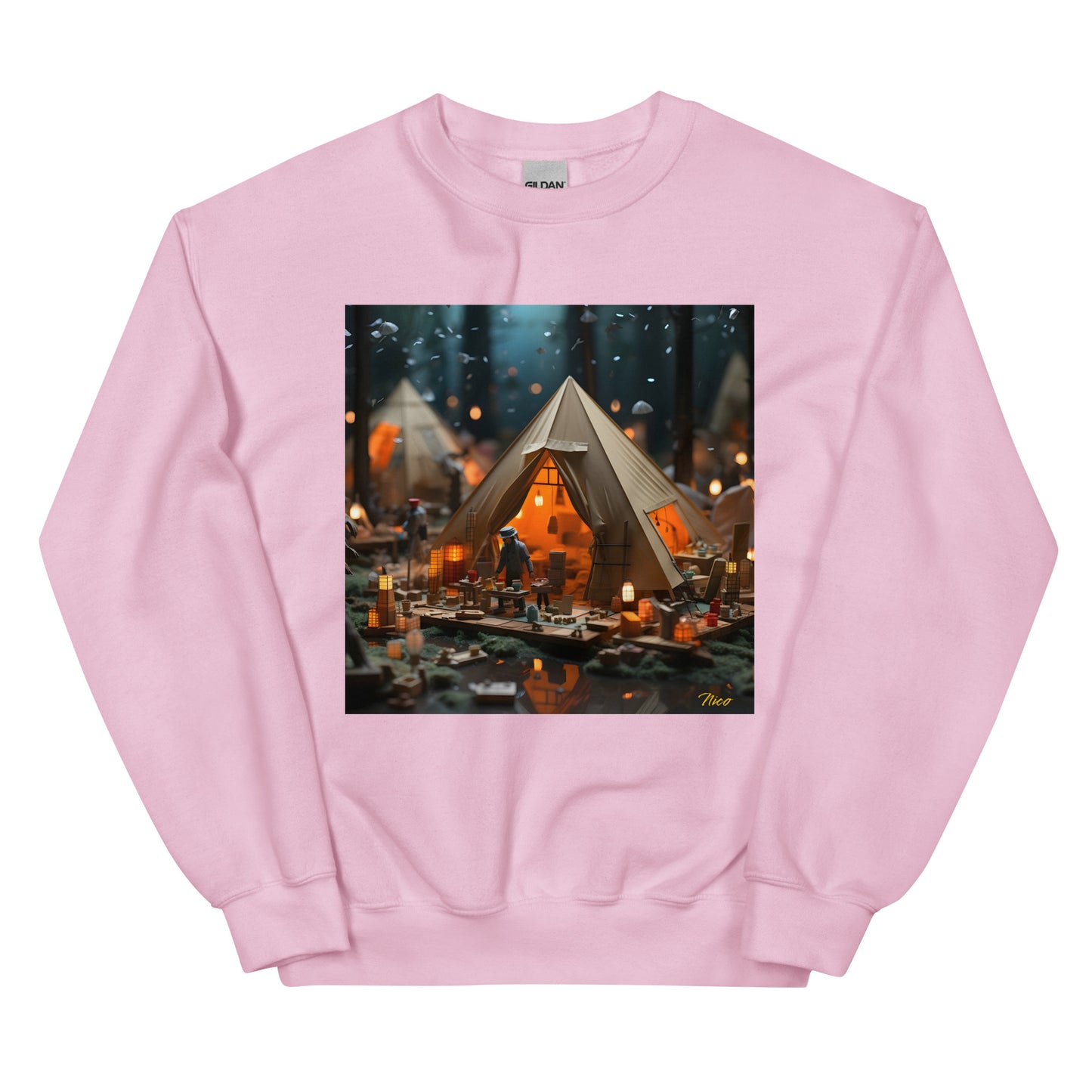 Camping In The Rain Series Print #8 - Unisex Sweatshirt