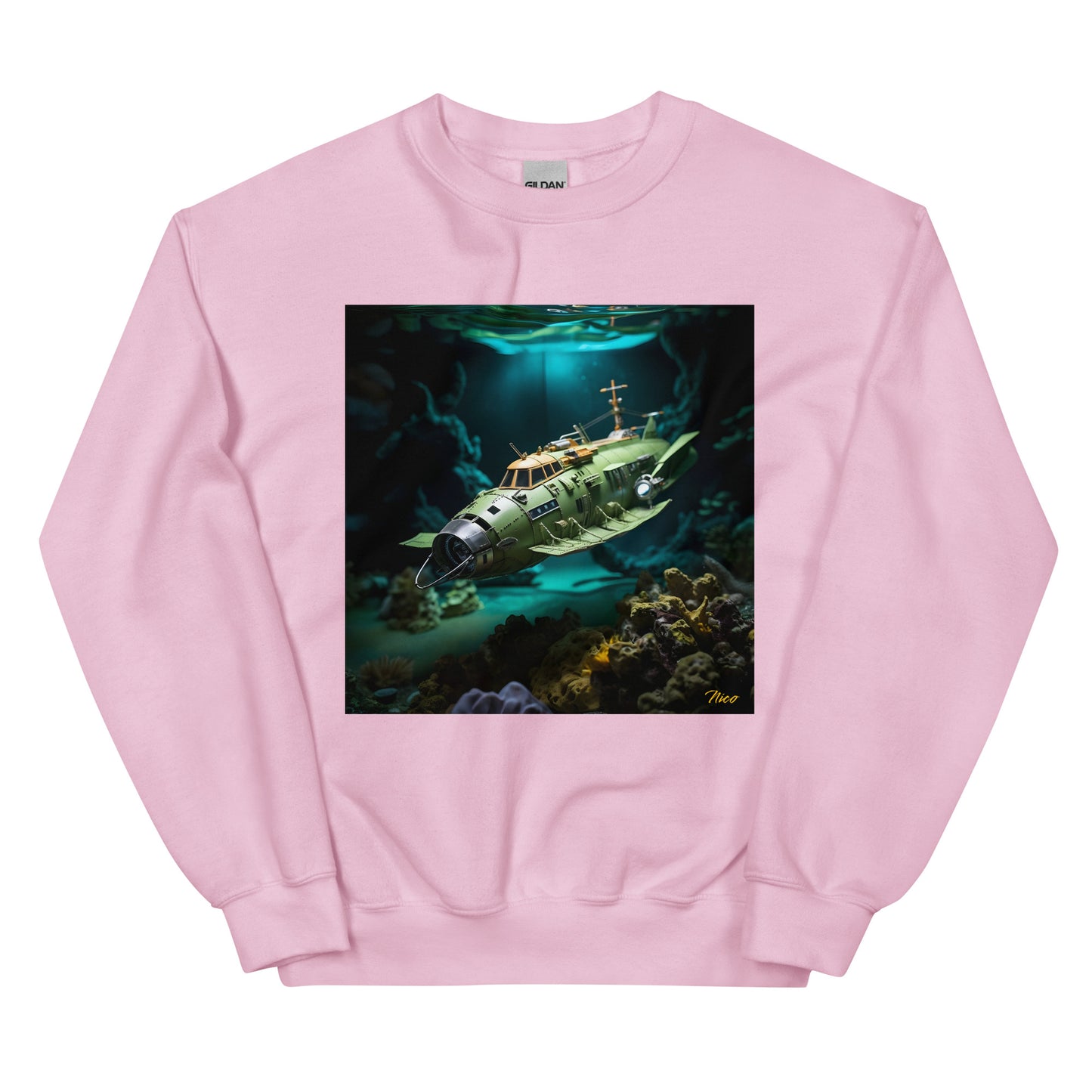 20,000 Leagues Under The Sea Series Print #10 - Unisex Sweatshirt