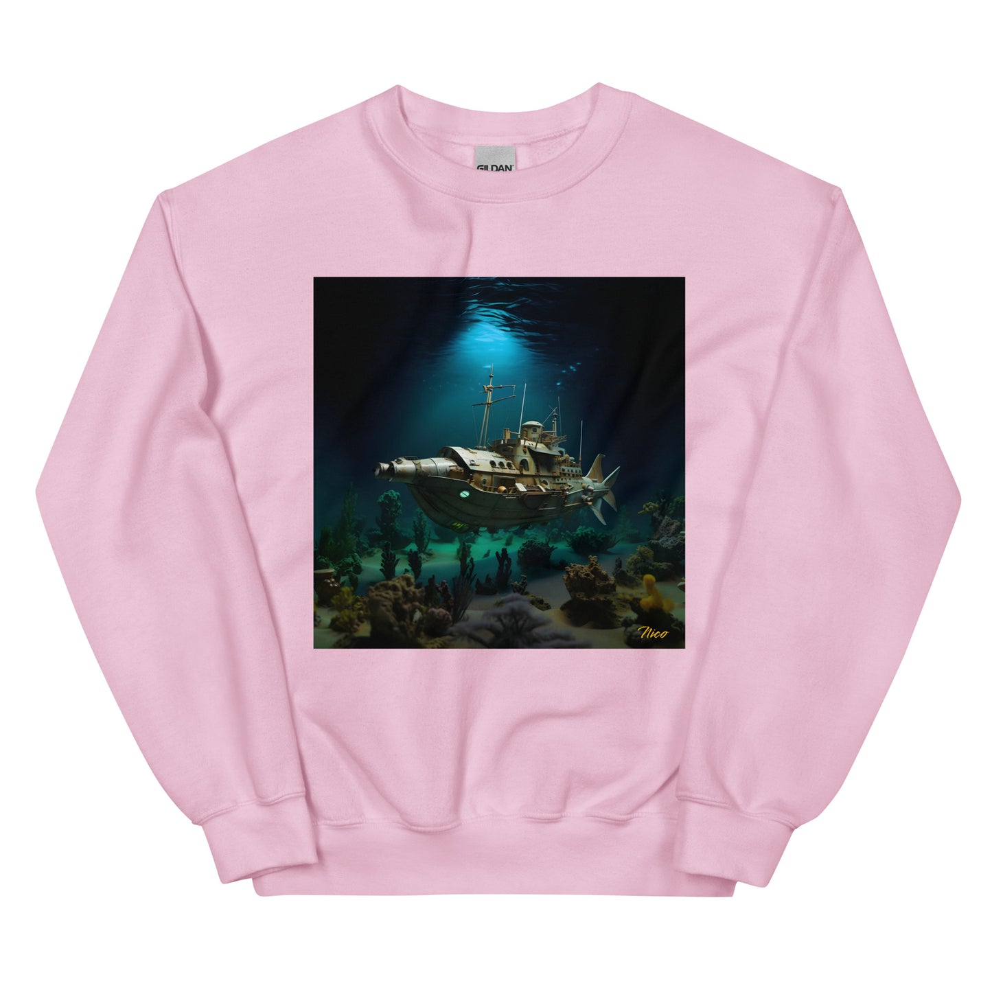 20,000 Leagues Under The Sea Series Print #7 - Unisex Sweatshirt