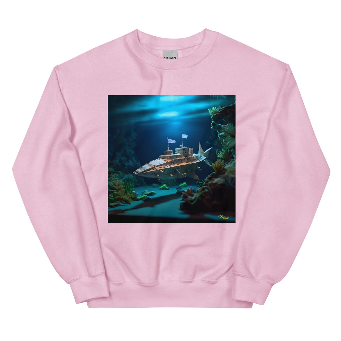 20,000 Leagues Under The Sea Series Print #3 - Unisex Sweatshirt