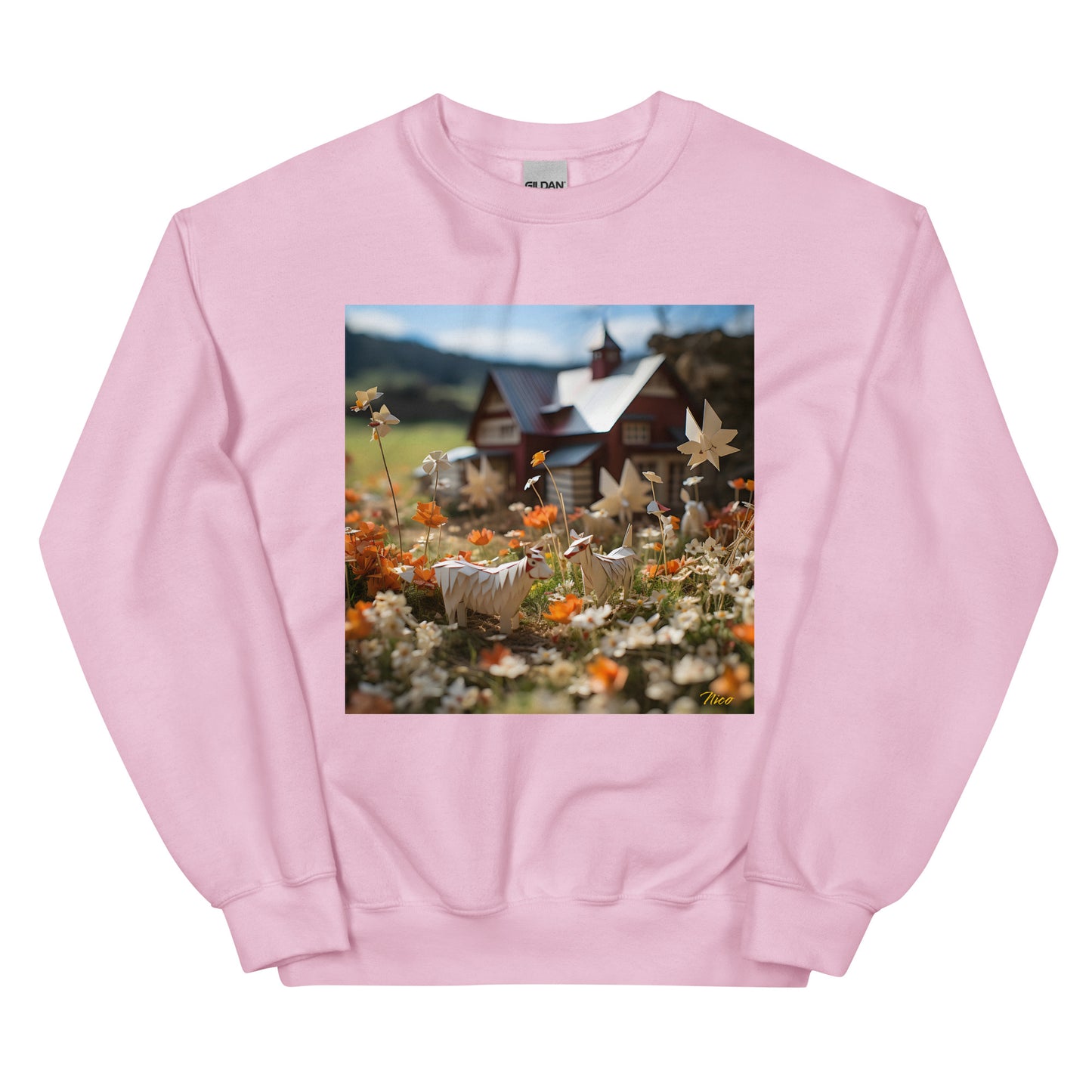 Meadow By The Farm Series Print #10 - Unisex Sweatshirt