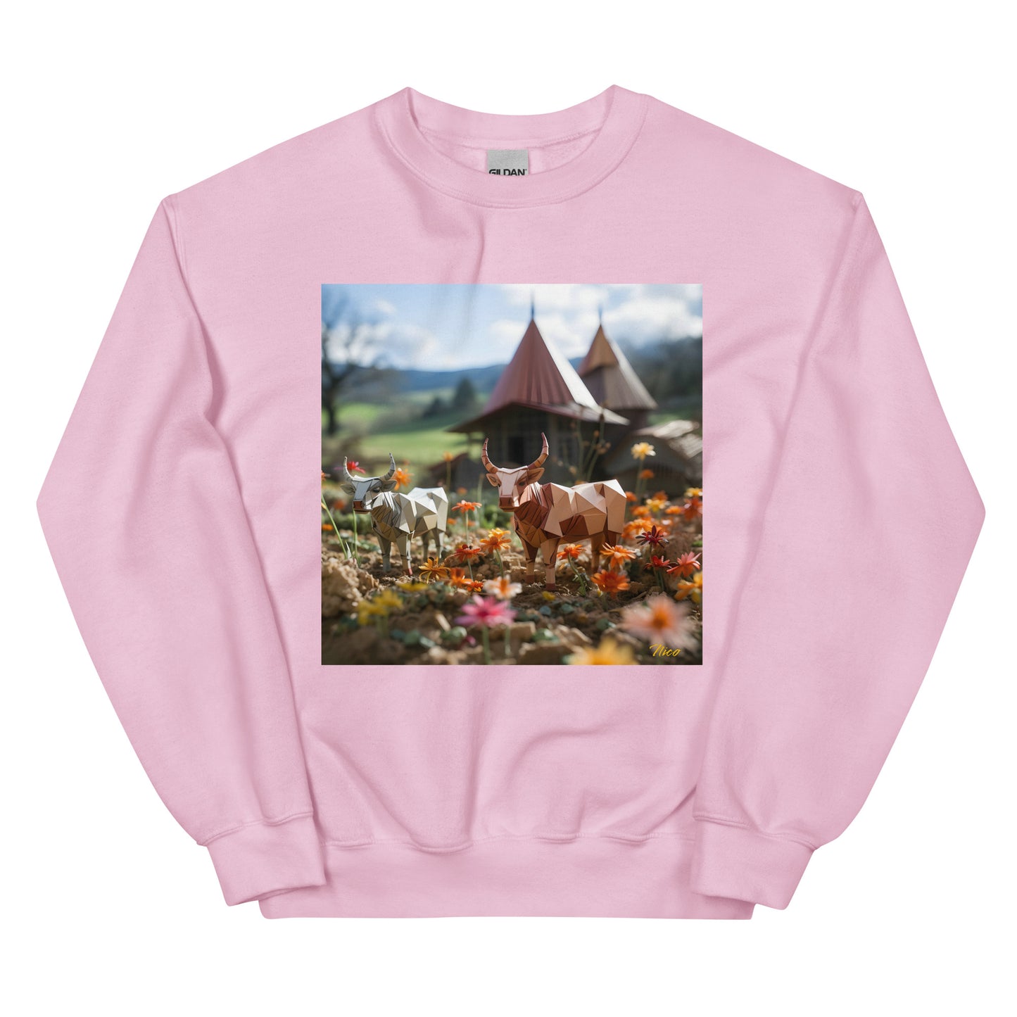 Meadow By The Farm Series Print #8 - Unisex Sweatshirt