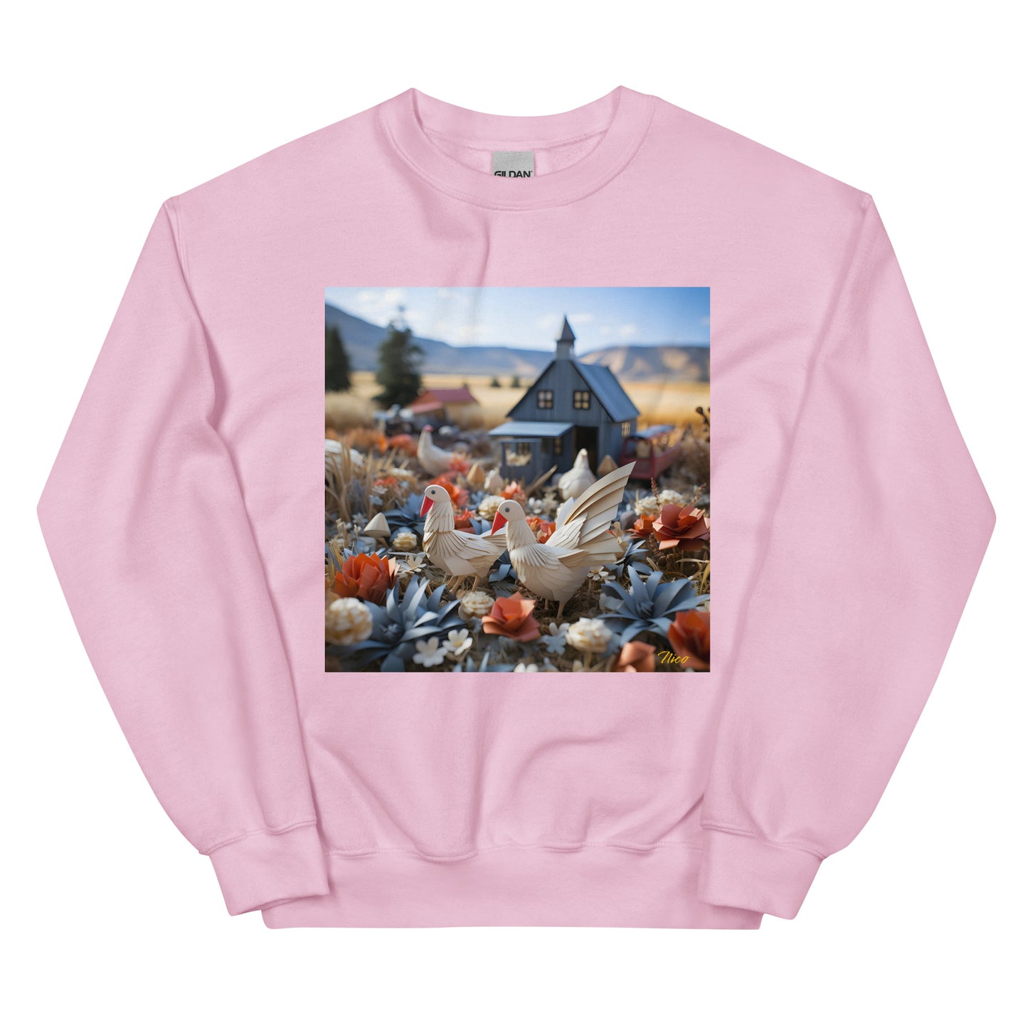 Meadow By The Farm Series Print #6 - Unisex Sweatshirt