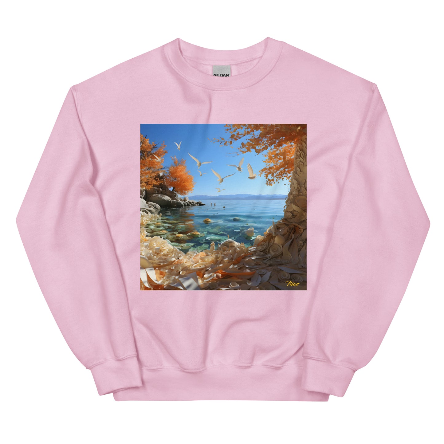 Mountain Lake Series Print #9 - Unisex Sweatshirt