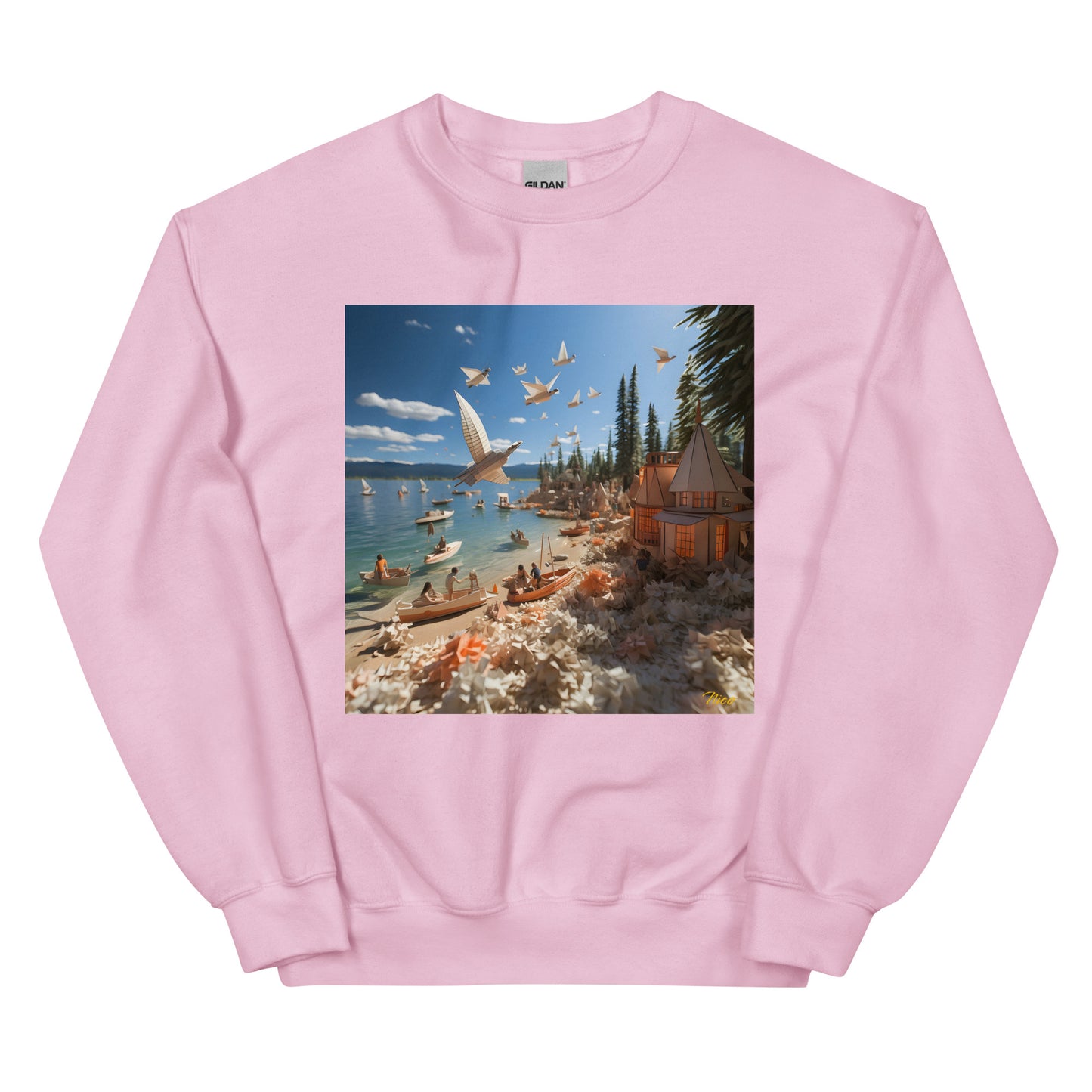 Mountain Lake Series Print #6 - Unisex Sweatshirt