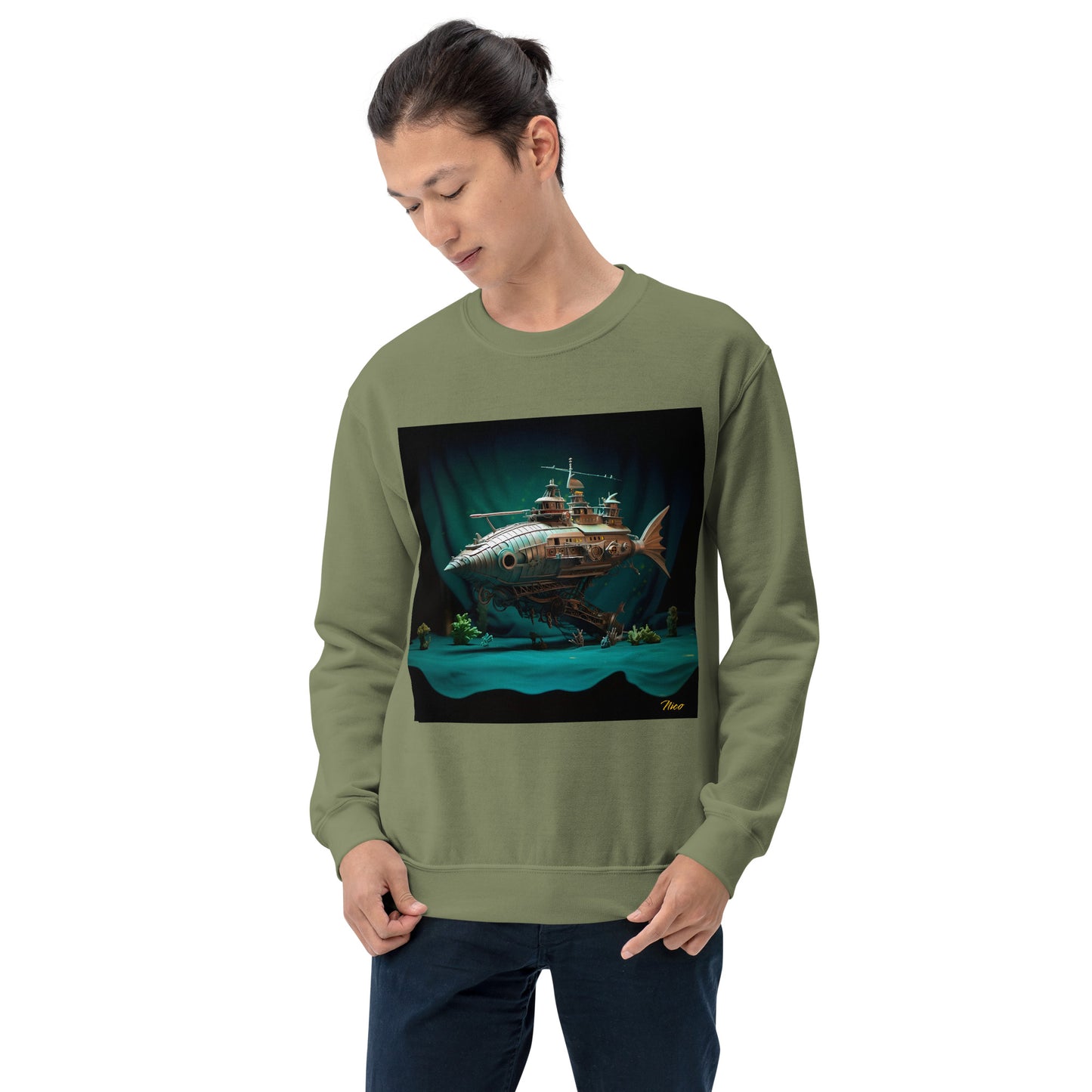 20,000 Leagues Under The Sea Series Print #2 - Unisex Sweatshirt