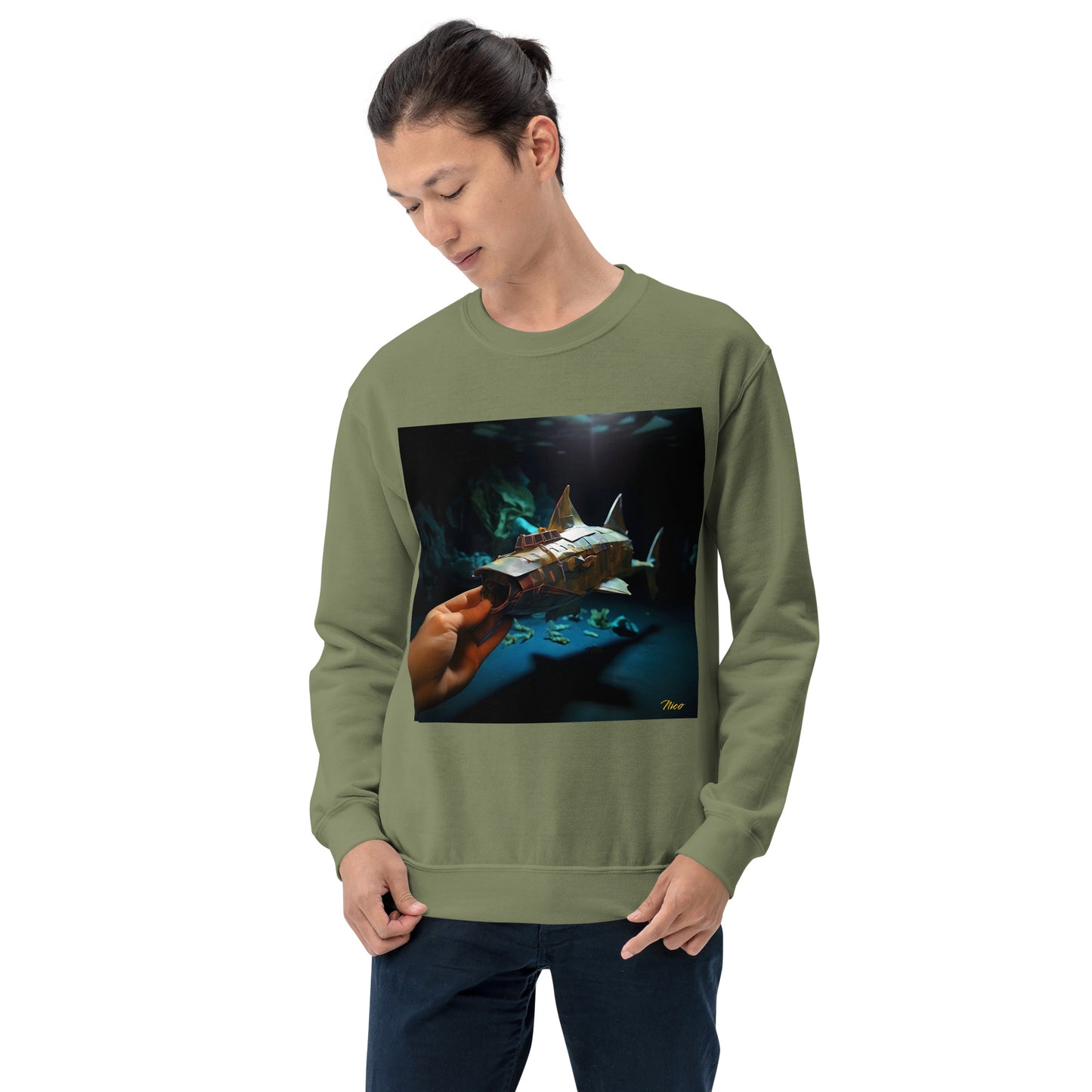 20,000 Leagues Under The Sea Series Print #4 - Unisex Sweatshirt