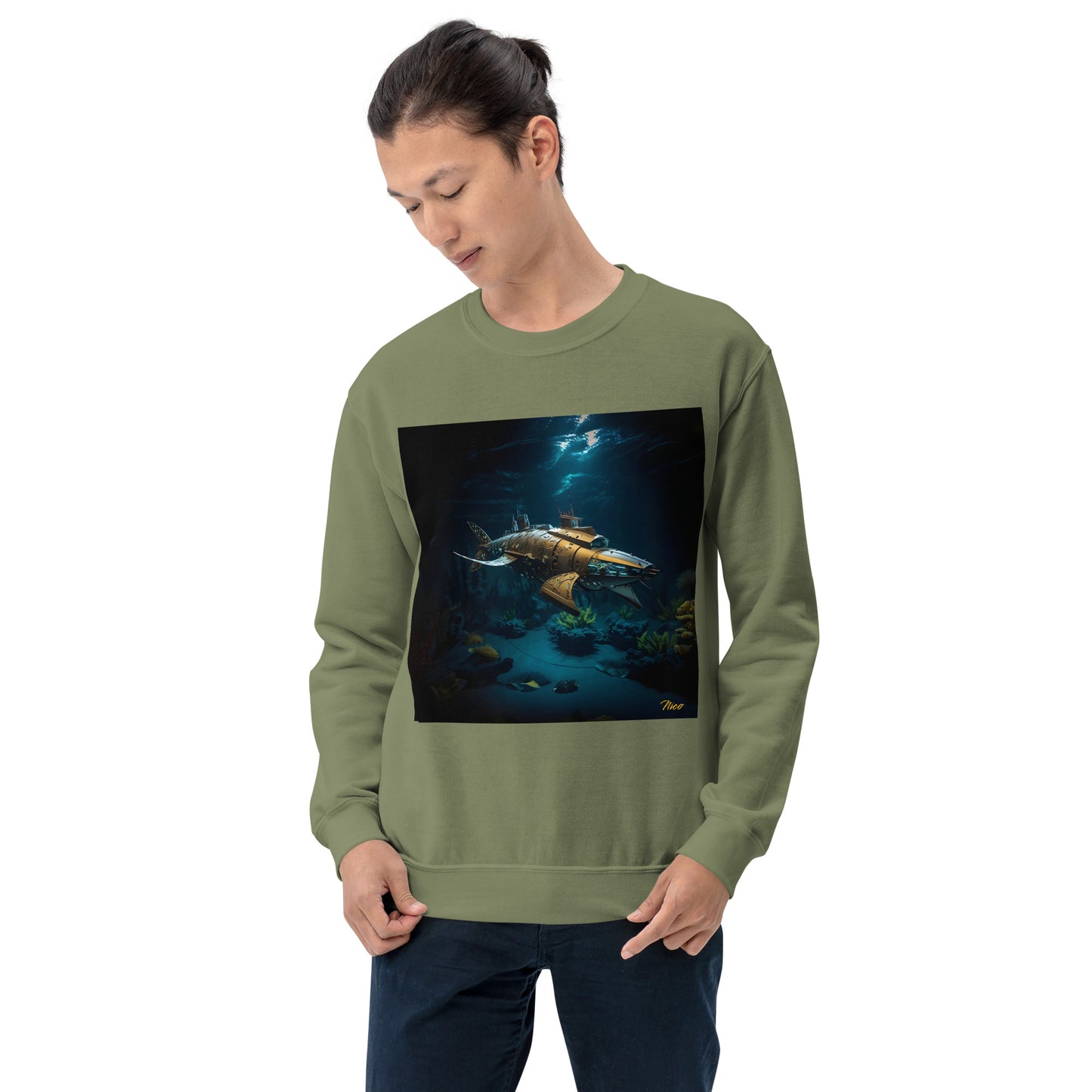 20,000 Leagues Under The Sea Series Print #5 - Unisex Sweatshirt