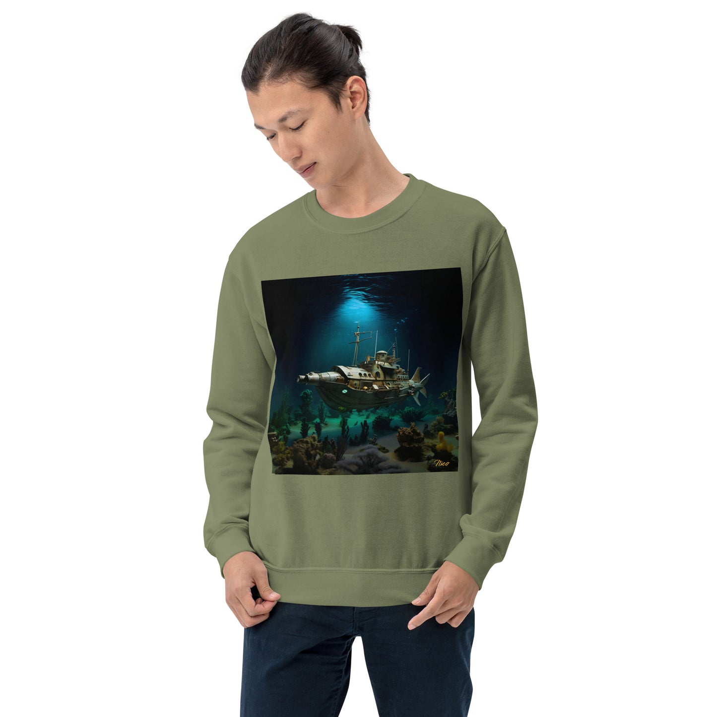 20,000 Leagues Under The Sea Series Print #7 - Unisex Sweatshirt