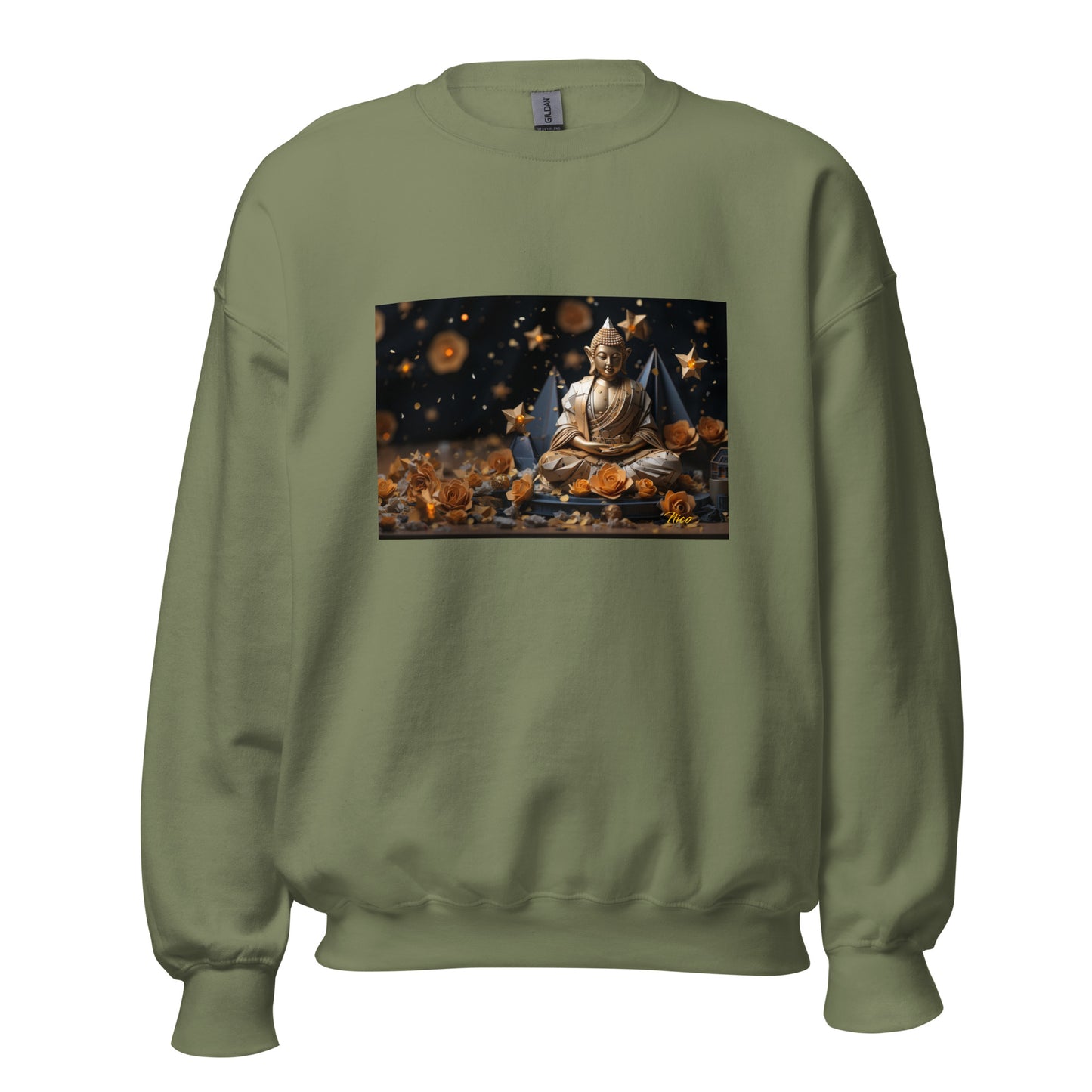 Ascending Buddha Series Print #5 Unisex Sweatshirt