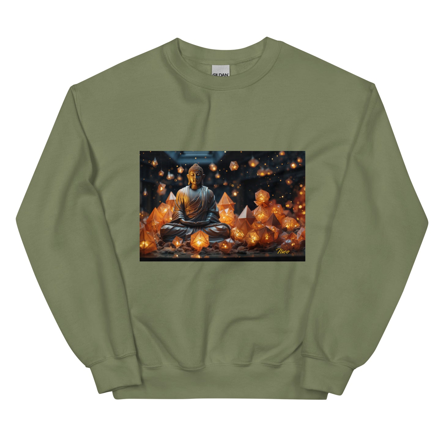 Ascending Buddha Series Print #10 Unisex Sweatshirt