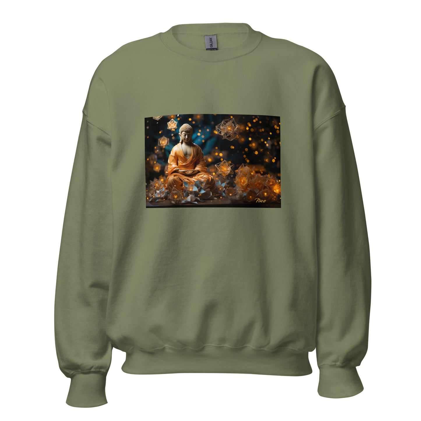 Ascending Buddha Series Print #8 Unisex Sweatshirt