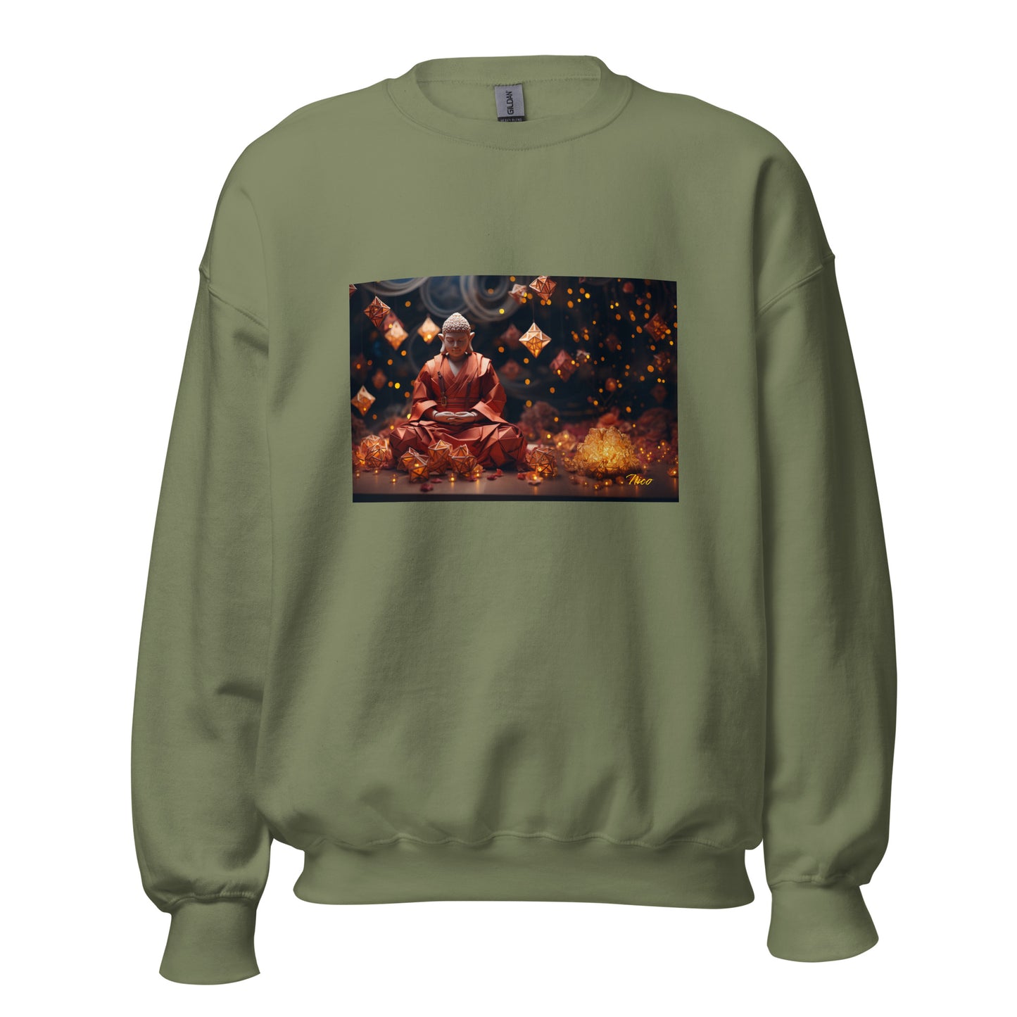 Ascending Buddha Series Print #7 Unisex Sweatshirt