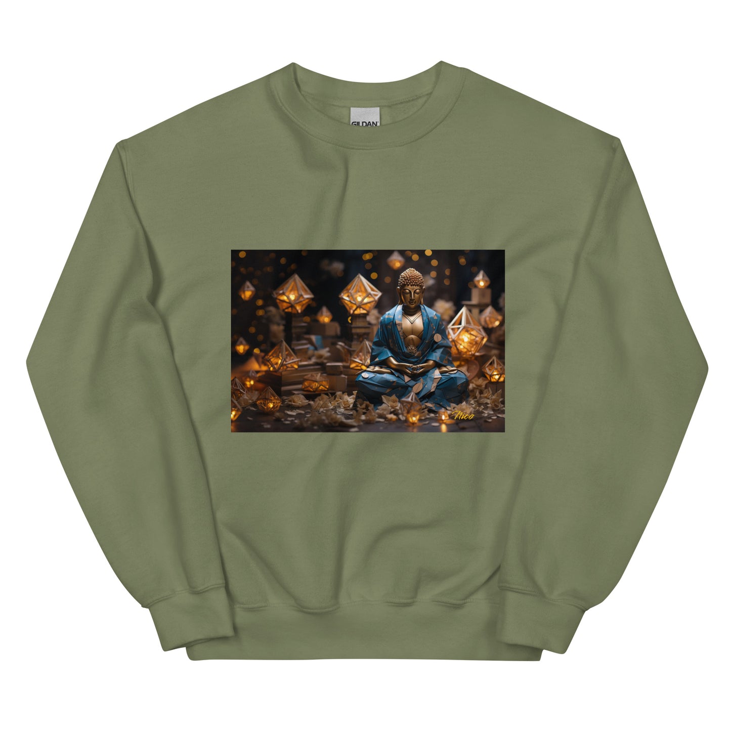 Ascending Buddha Series Print #3 Unisex Sweatshirt