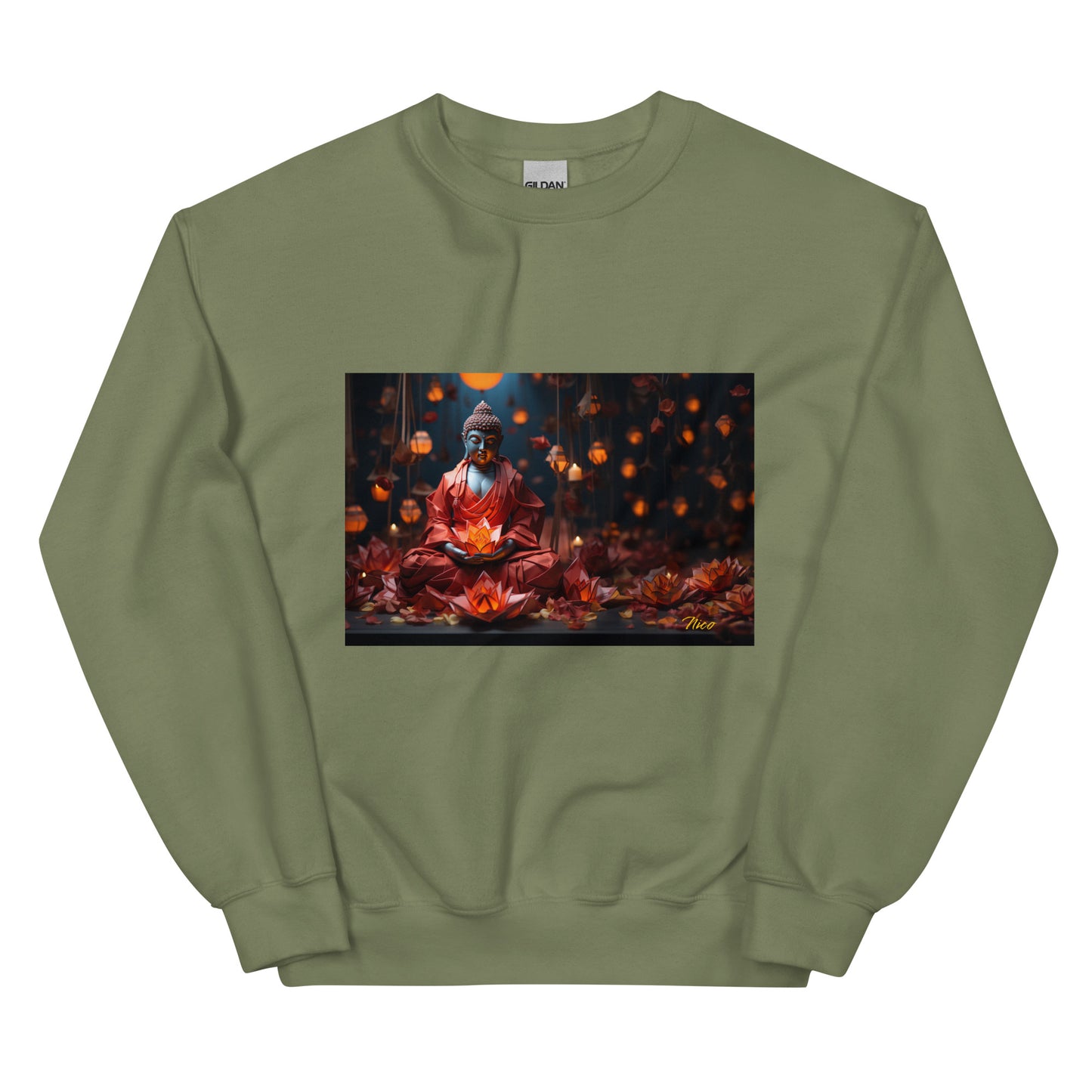 Ascending Buddha Series Print #2 Unisex Sweatshirt