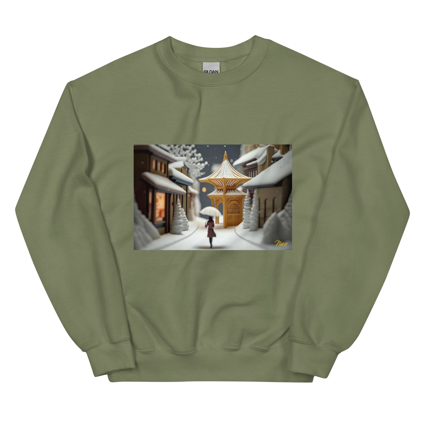 Asian Snow Series Print #5 - Unisex Sweatshirt