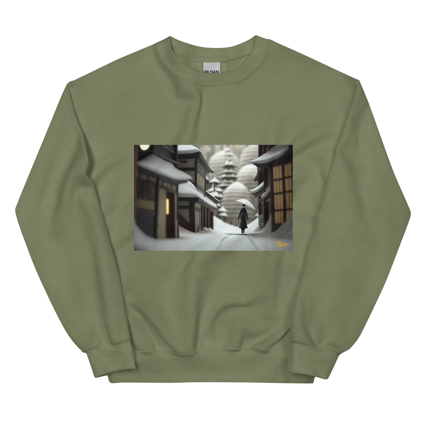 Asian Snow Series Print #4 - Unisex Sweatshirt