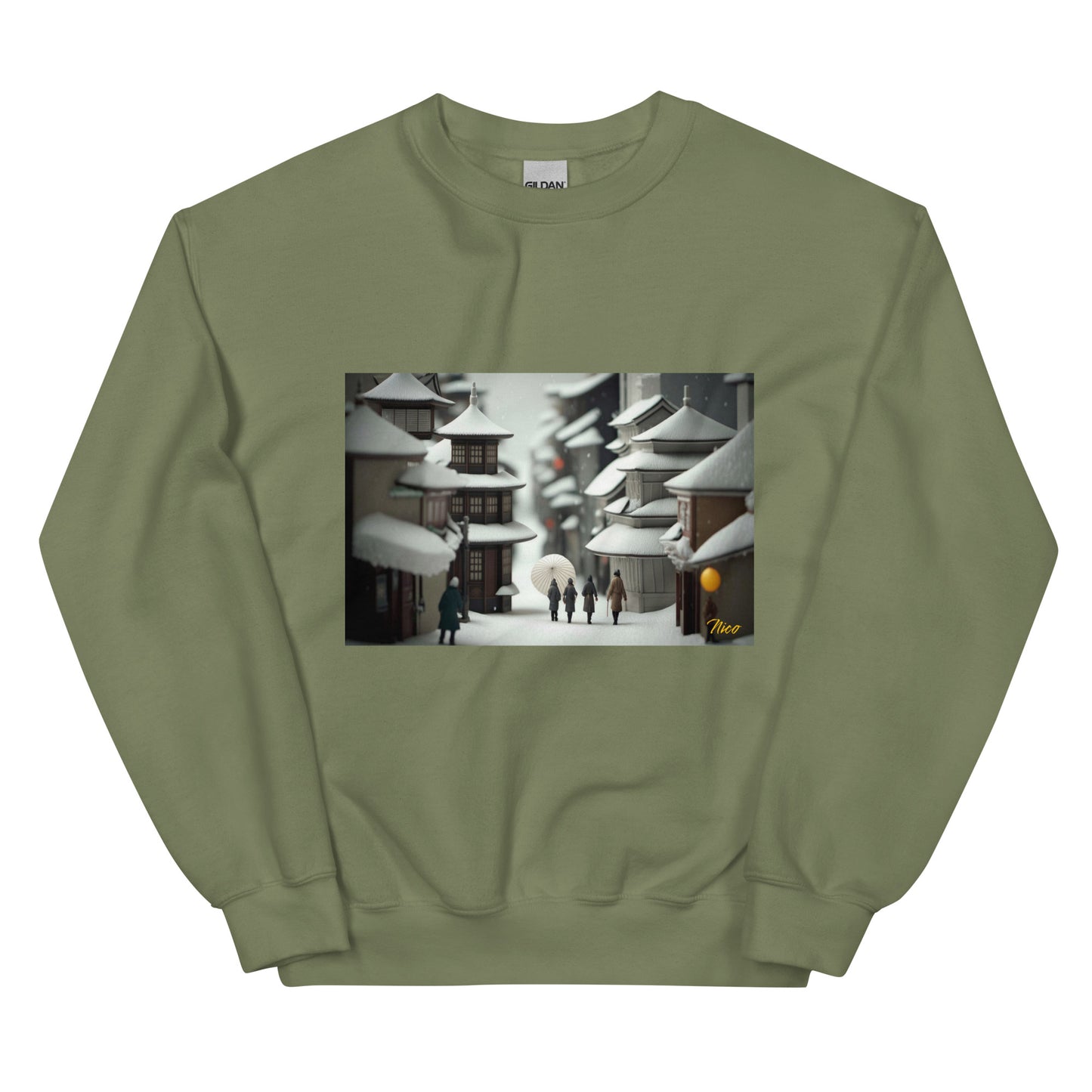 Asian Snow Series Print #3 - Unisex Sweatshirt