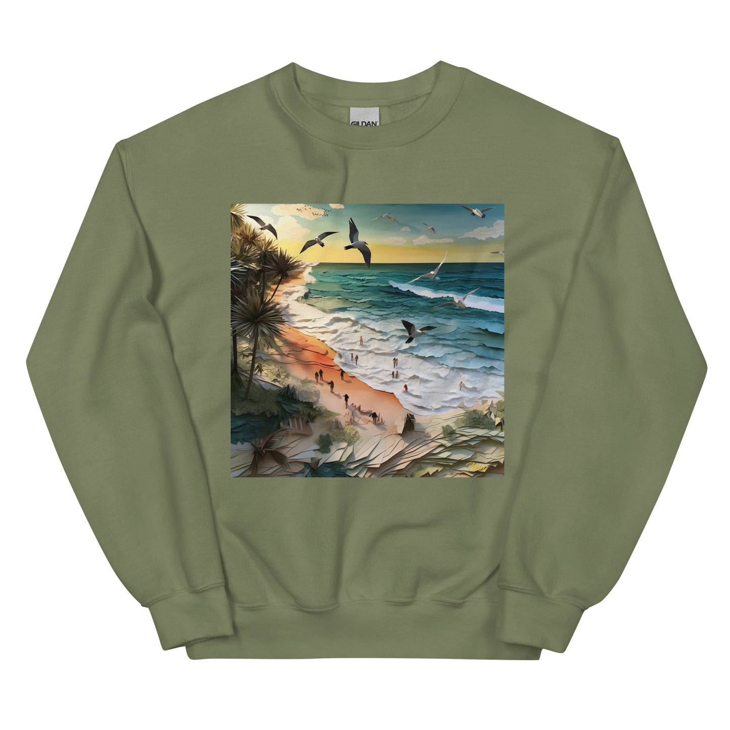 By The Seaside Series Print #6 - Unisex Sweatshirt