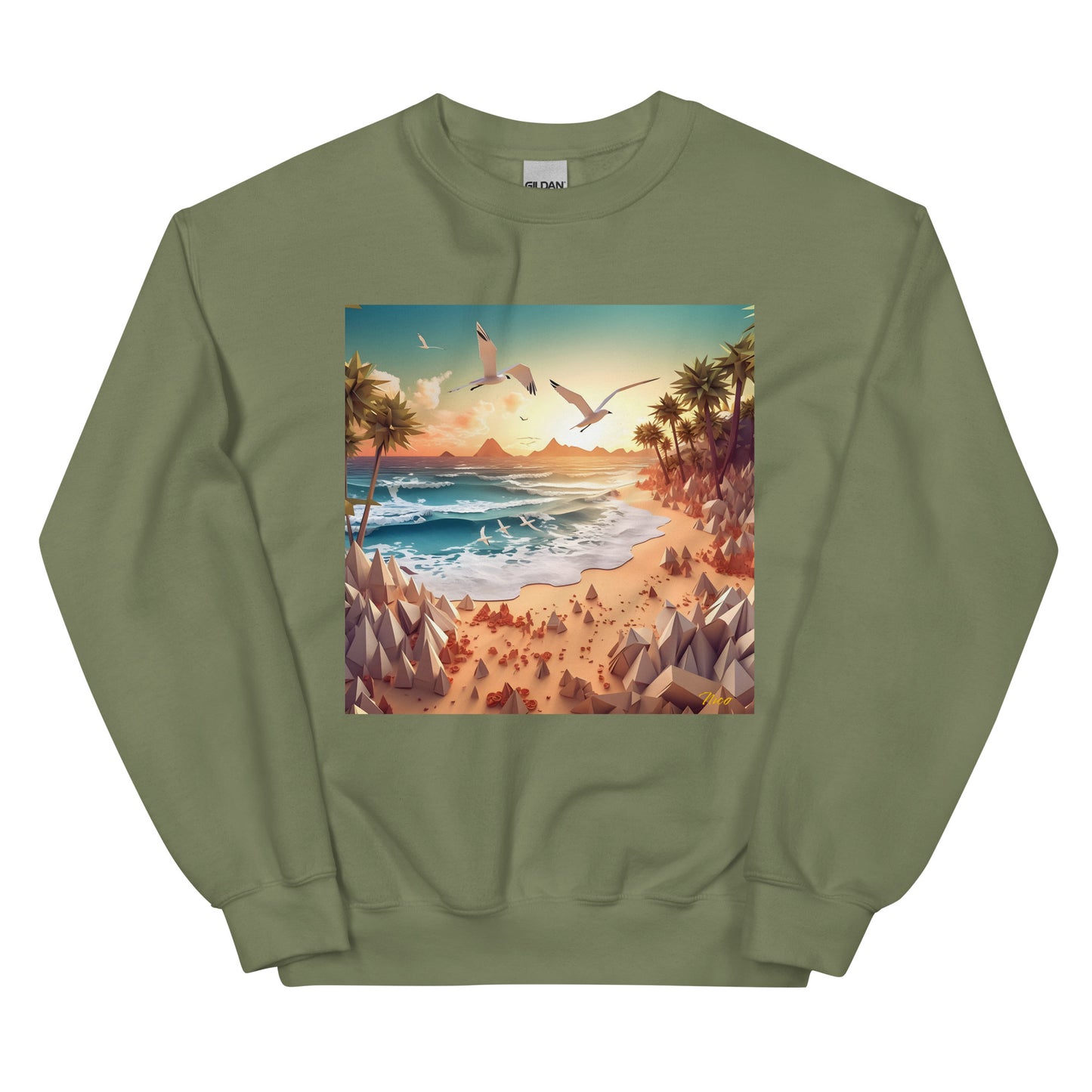 By The Seaside Series Print #4 - Unisex Sweatshirt