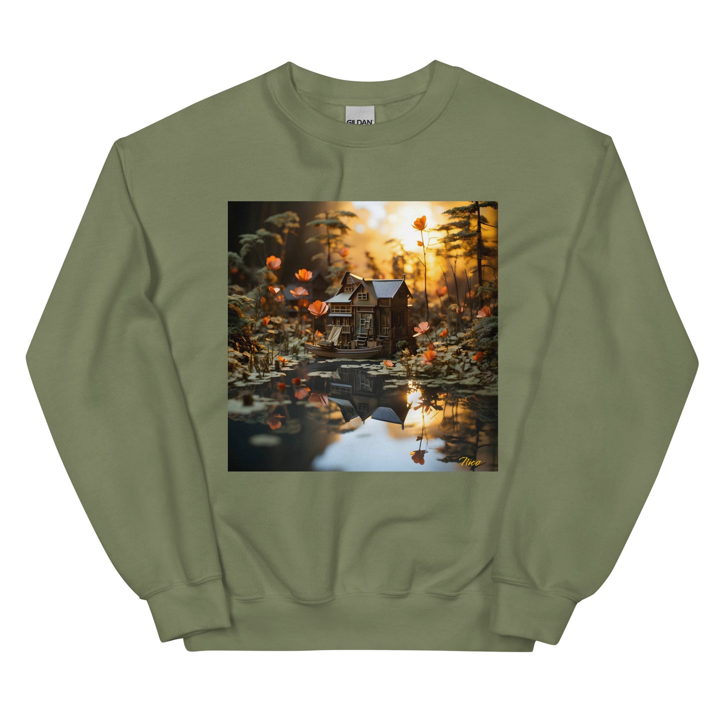 Born On A Bayou Series Print #7 - Unisex Sweatshirt