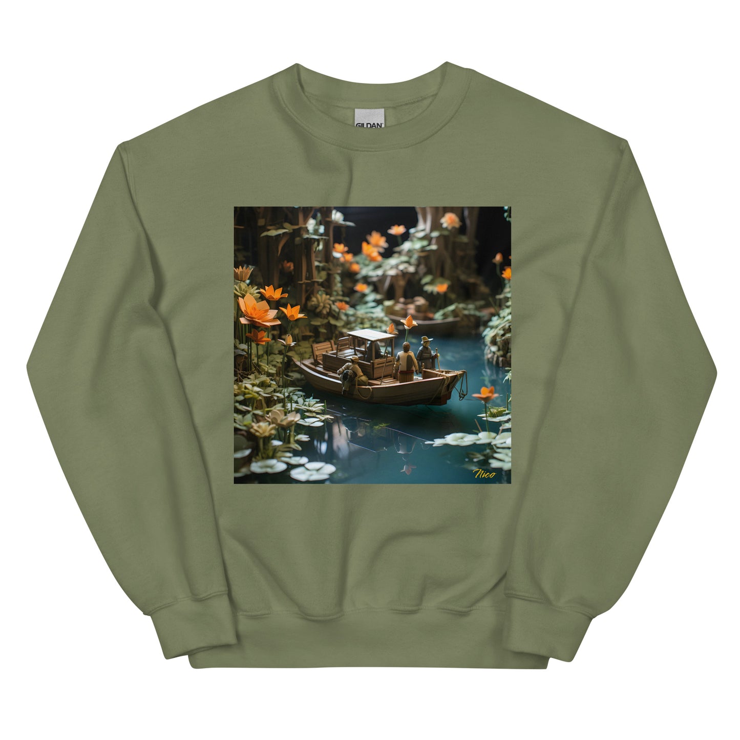 Born On A Bayou Series Print #4 - Unisex Sweatshirt