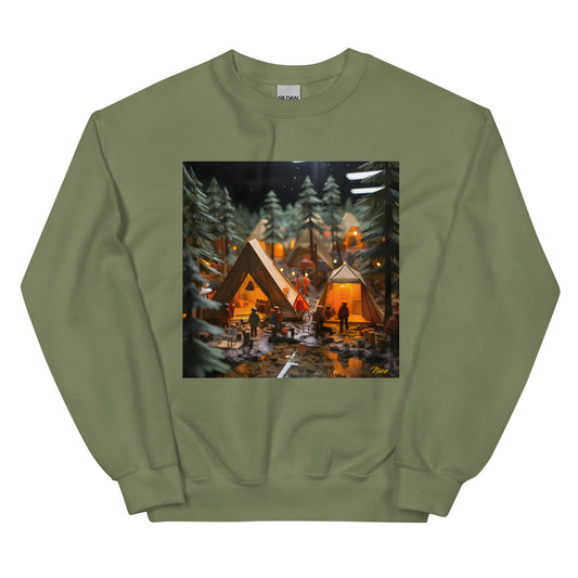 Camping In The Rain Series Print #9 - Unisex Sweatshirt