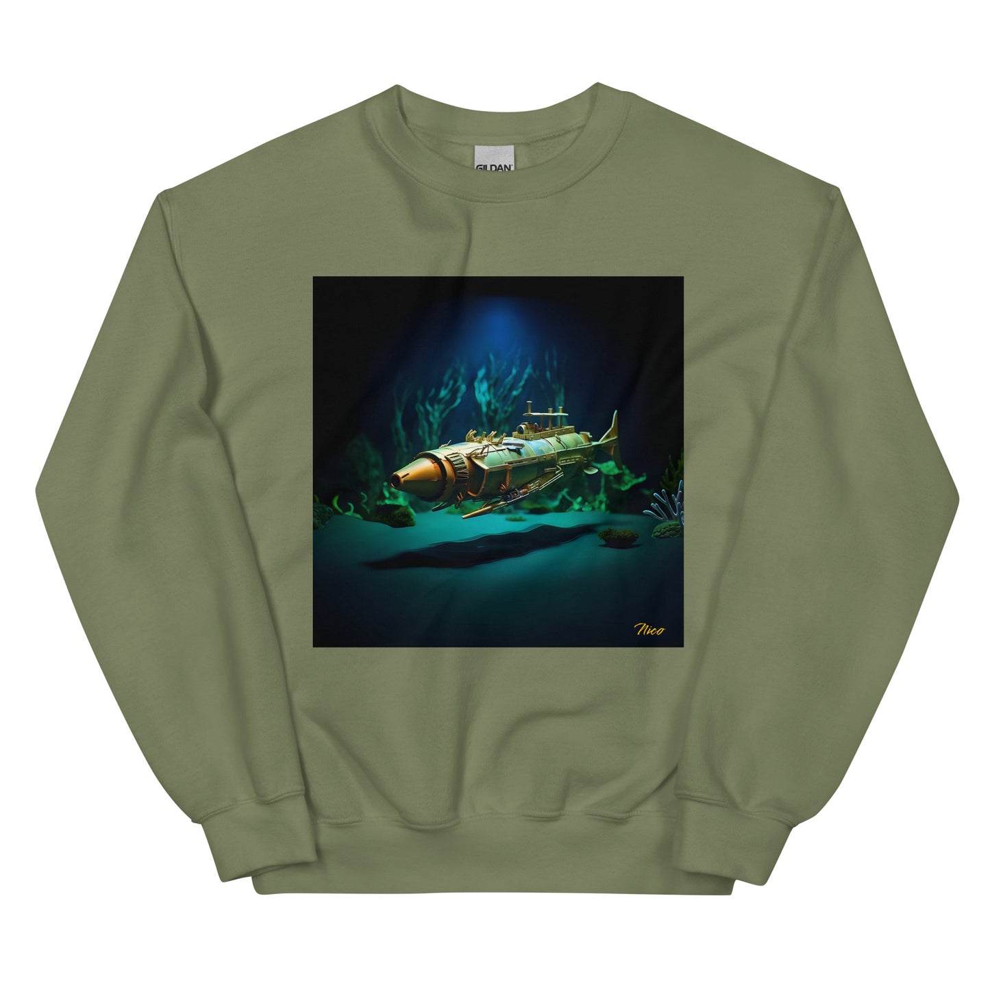 20,000 Leagues Under The Sea Series Print #6 - Unisex Sweatshirt