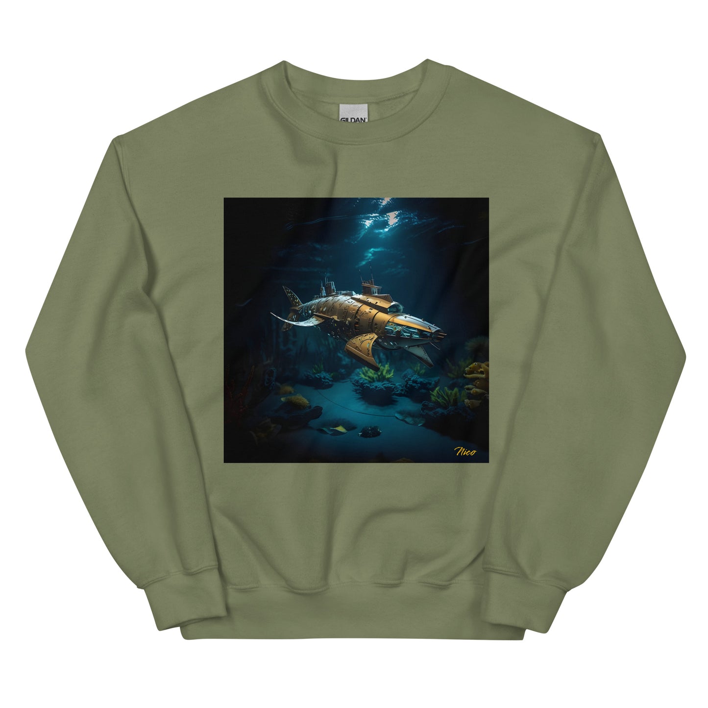 20,000 Leagues Under The Sea Series Print #5 - Unisex Sweatshirt