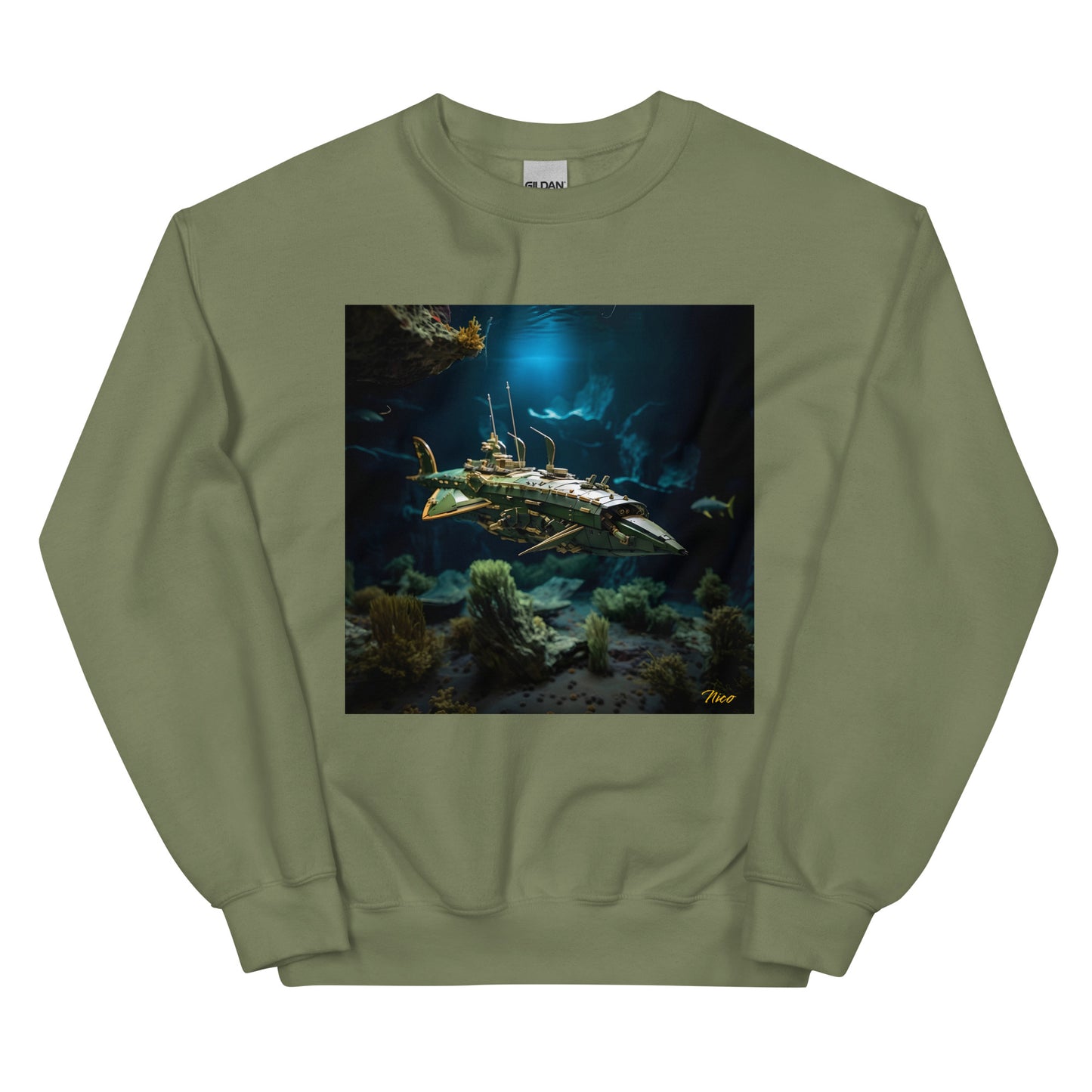 20,000 Leagues Under The Sea Series Print #1 - Unisex Sweatshirt