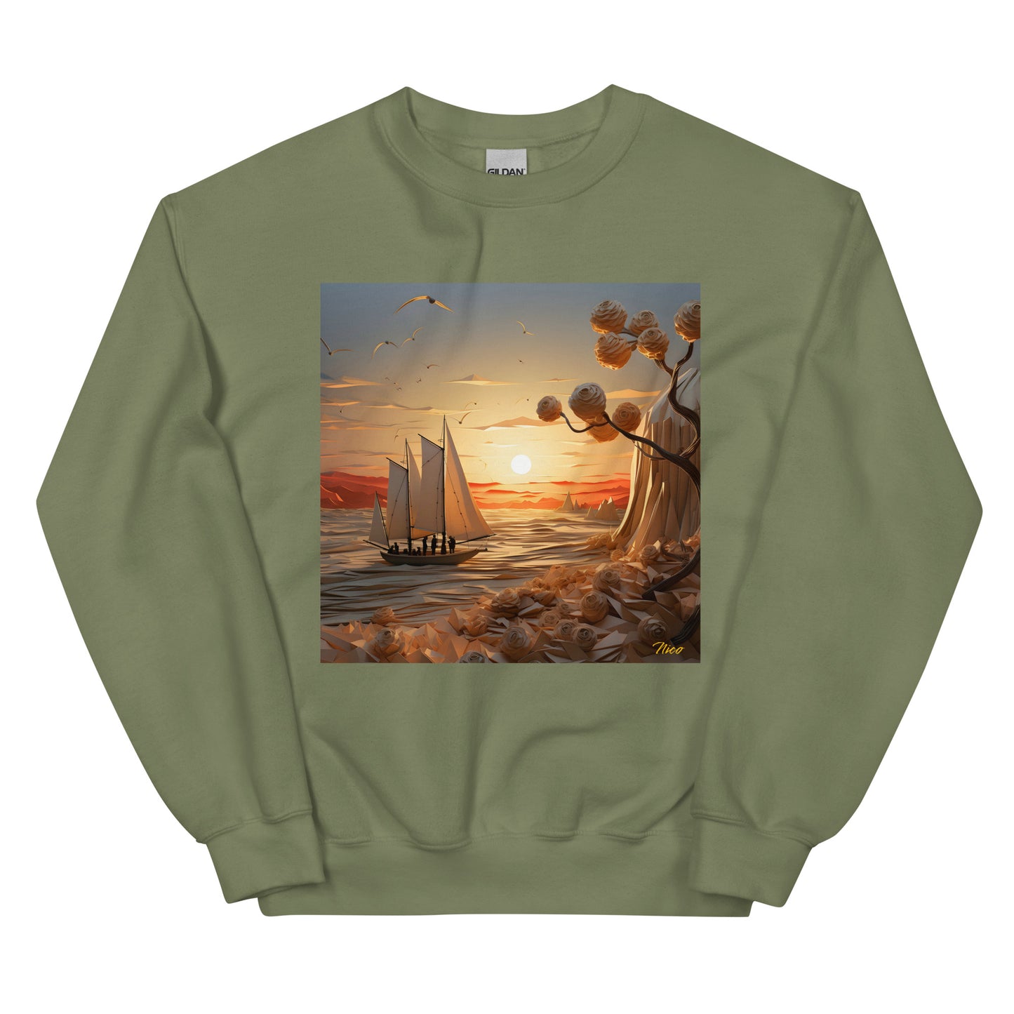 Into The Sunset Series Print #10 - Unisex Sweatshirt