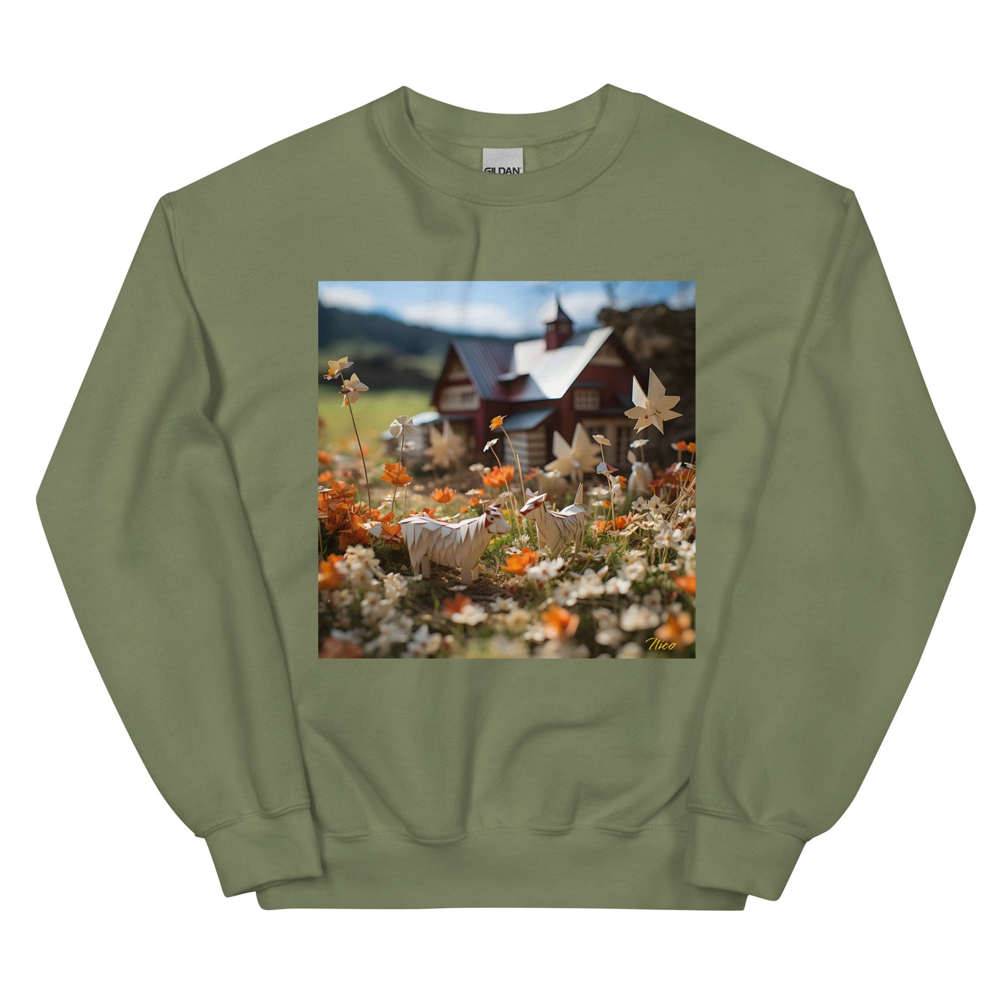 Meadow By The Farm Series Print #10 - Unisex Sweatshirt