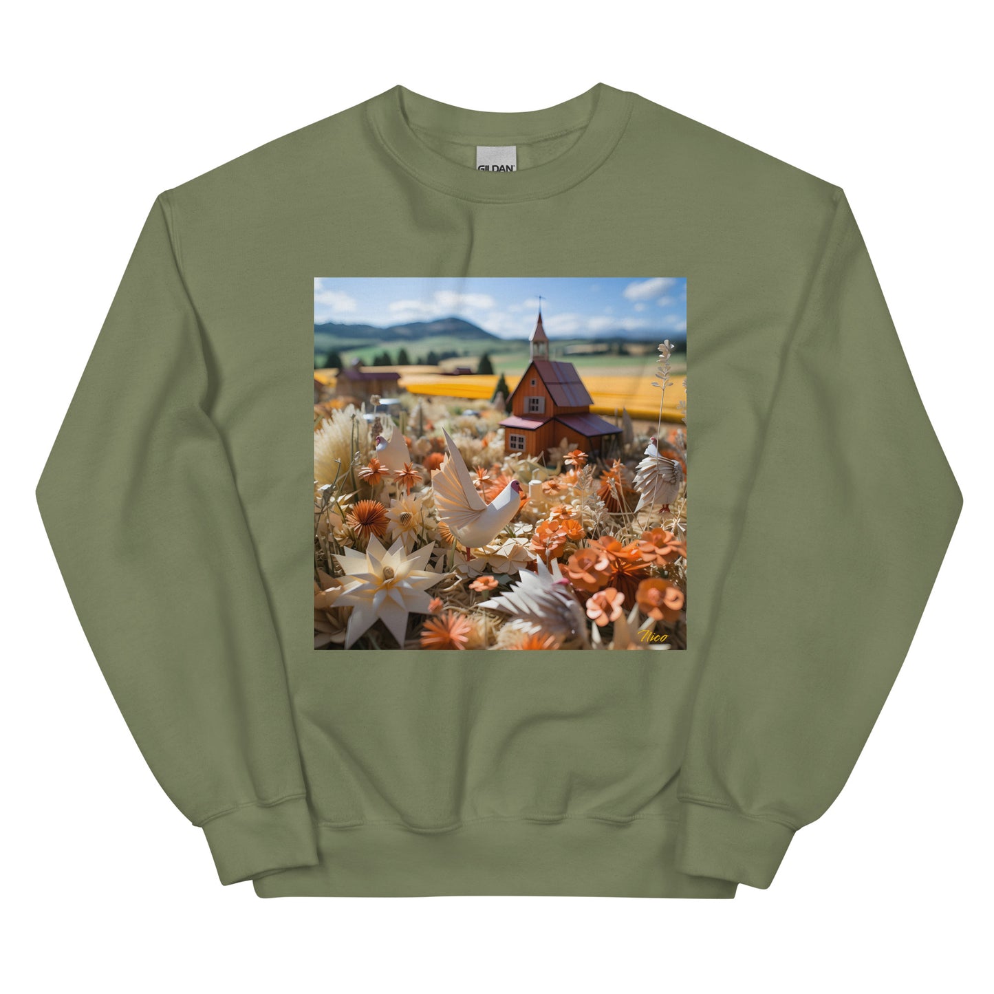 Meadow By The Farm Series Print #7 - Unisex Sweatshirt