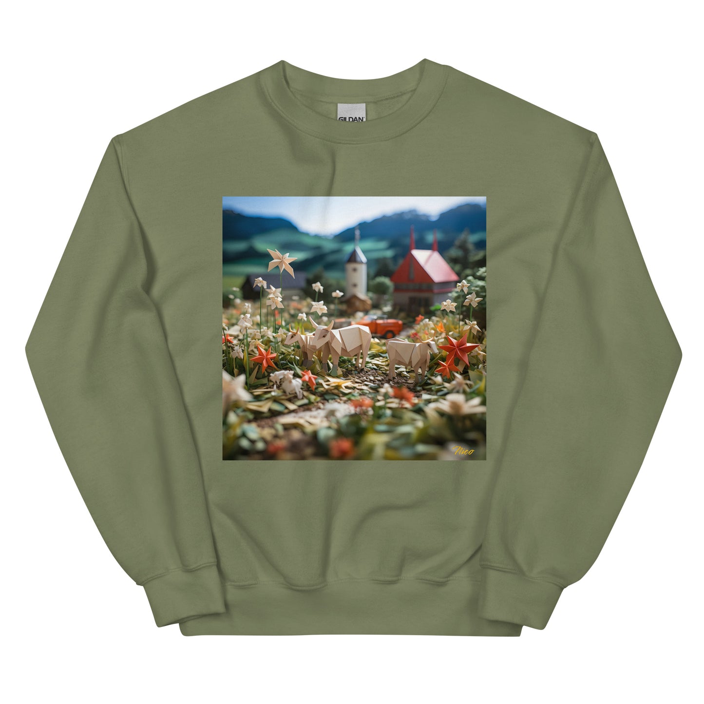 Meadow By The Farm Series Print #5 - Unisex Sweatshirt