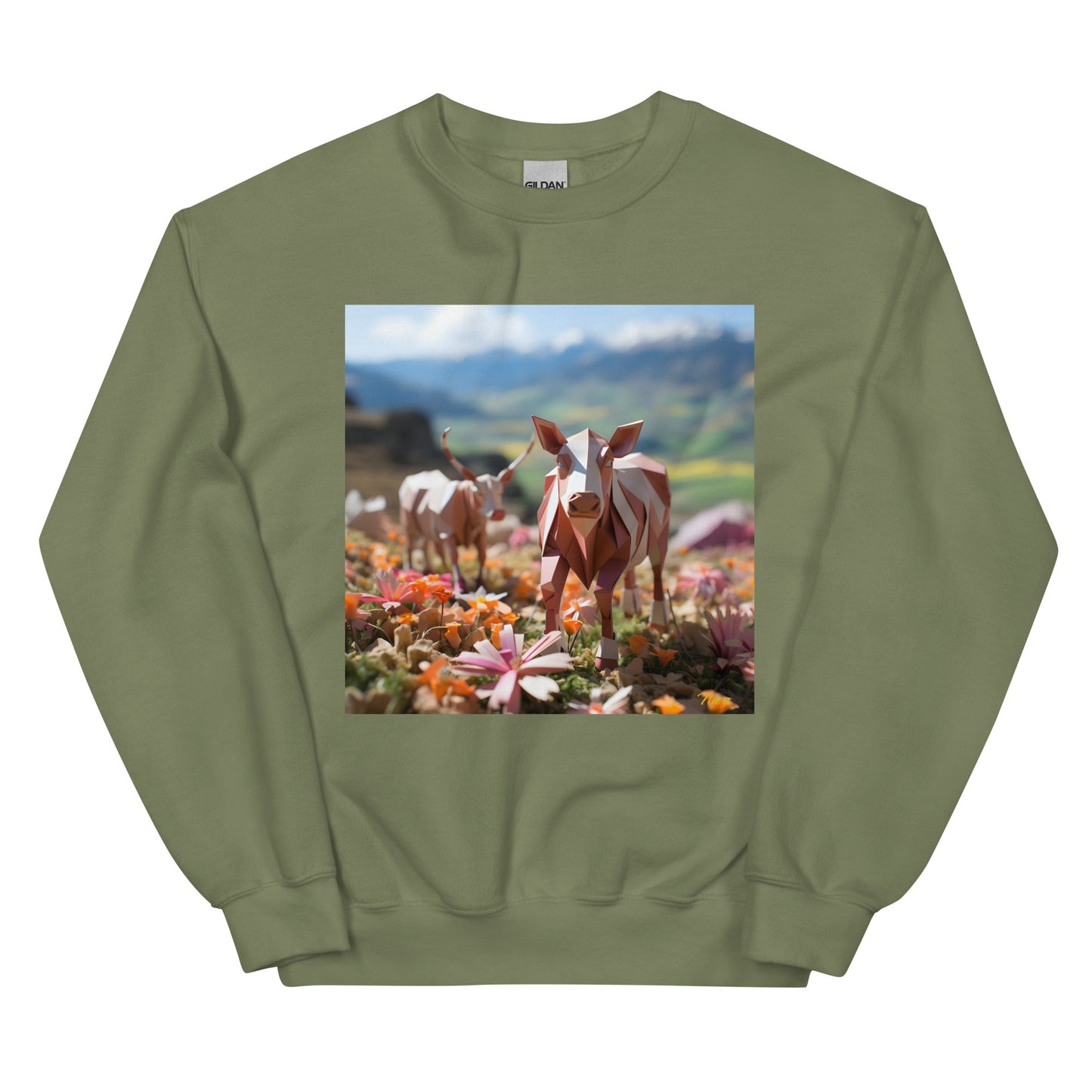 Meadow By The Farm Series Print #1 - Unisex Sweatshirt