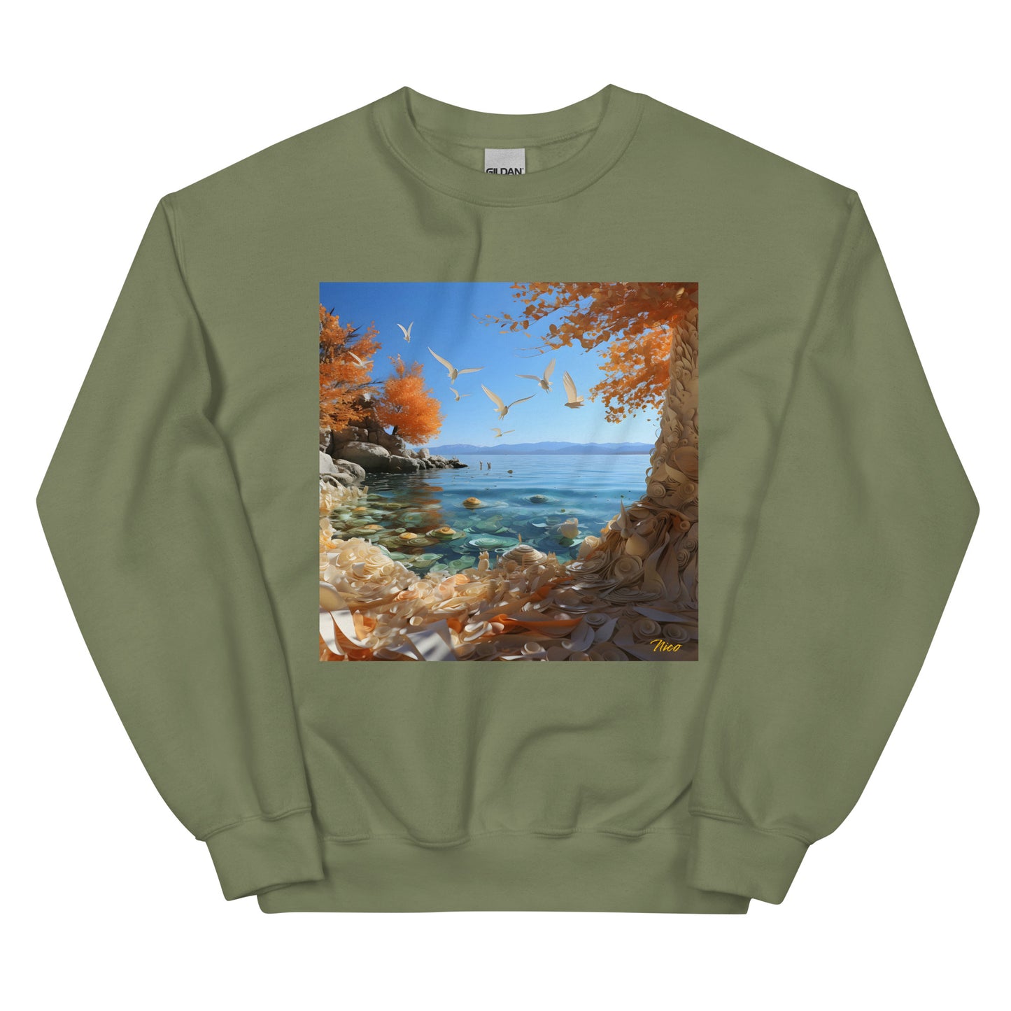 Mountain Lake Series Print #9 - Unisex Sweatshirt