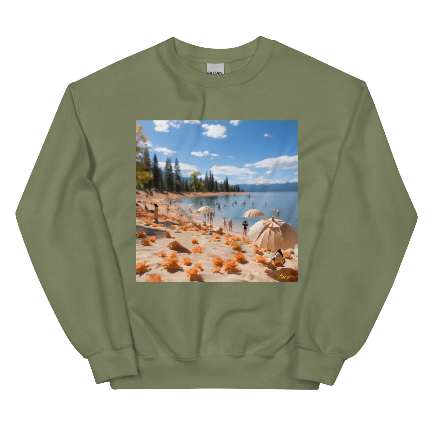 Mountain Lake Series Print #8 - Unisex Sweatshirt